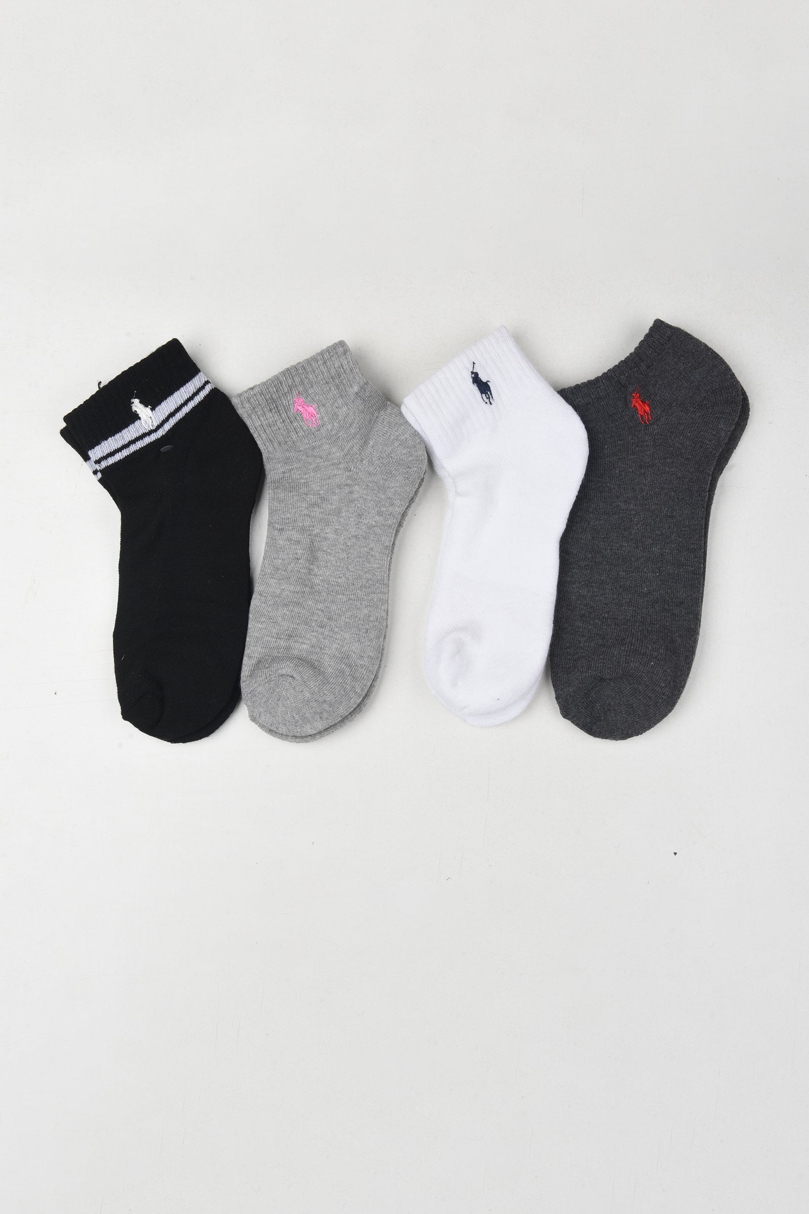 RL Low Profile Socks 4-Pairs