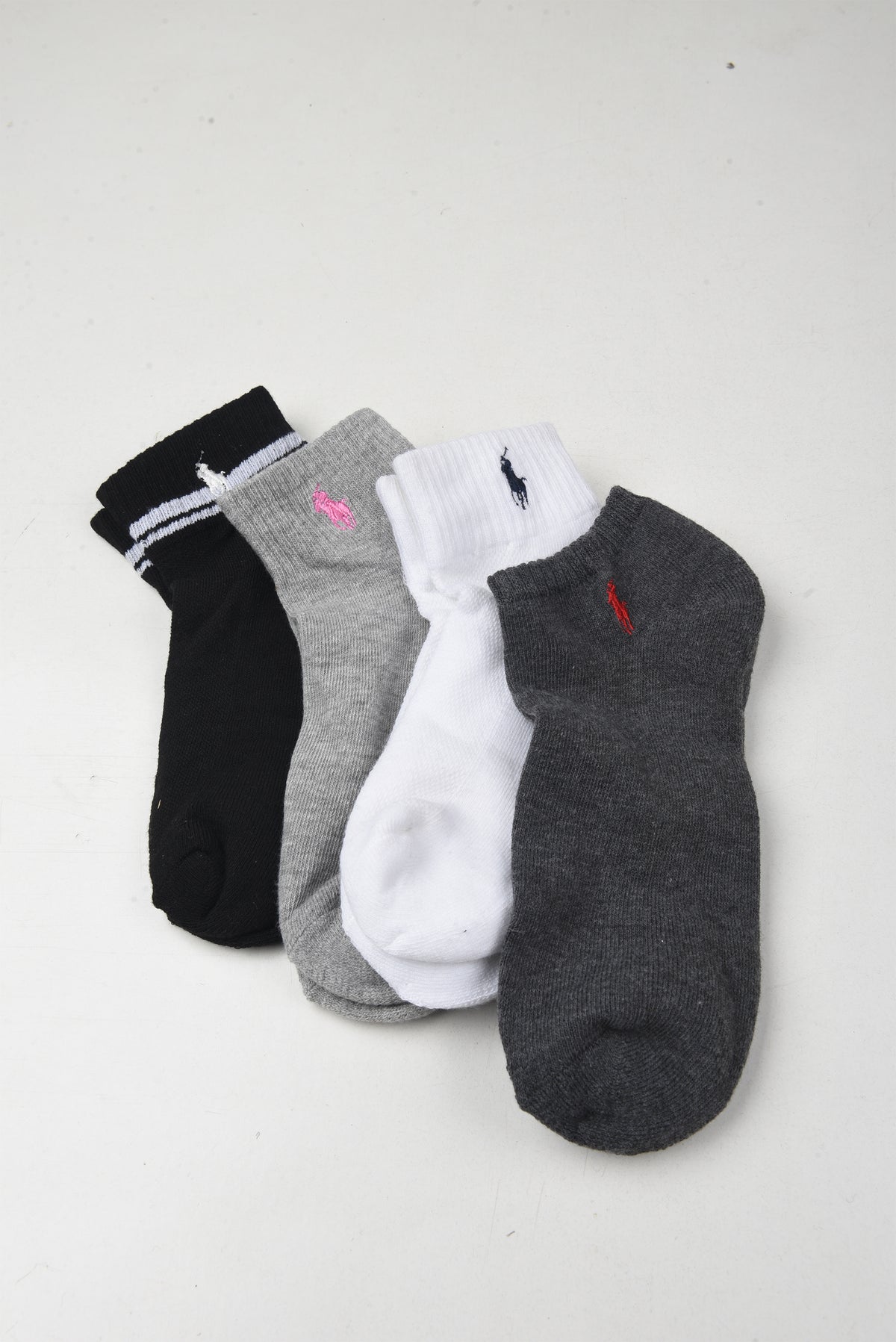 RL Low Profile Socks 4-Pairs