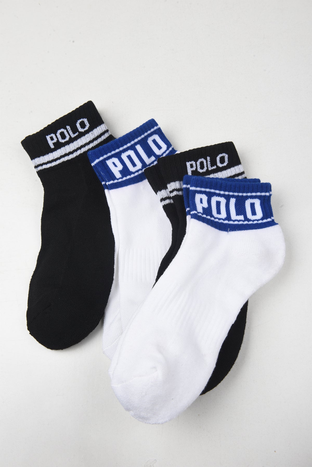 RL Low Profile Socks 4-Pairs