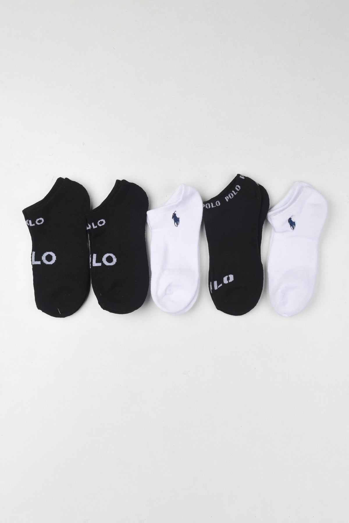 RL Low Profile Socks 5-Pairs