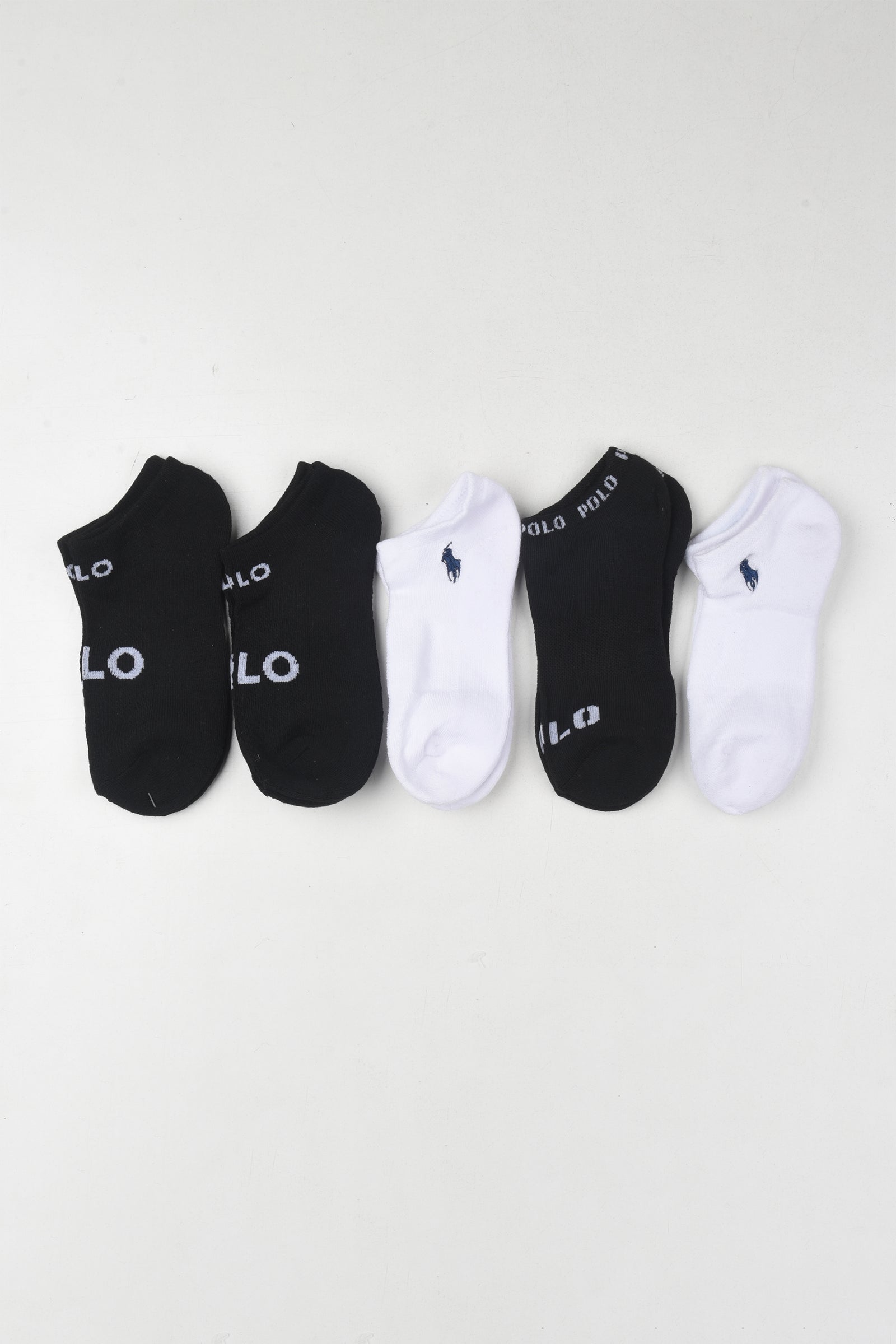 RL Low Profile Socks 5-Pairs