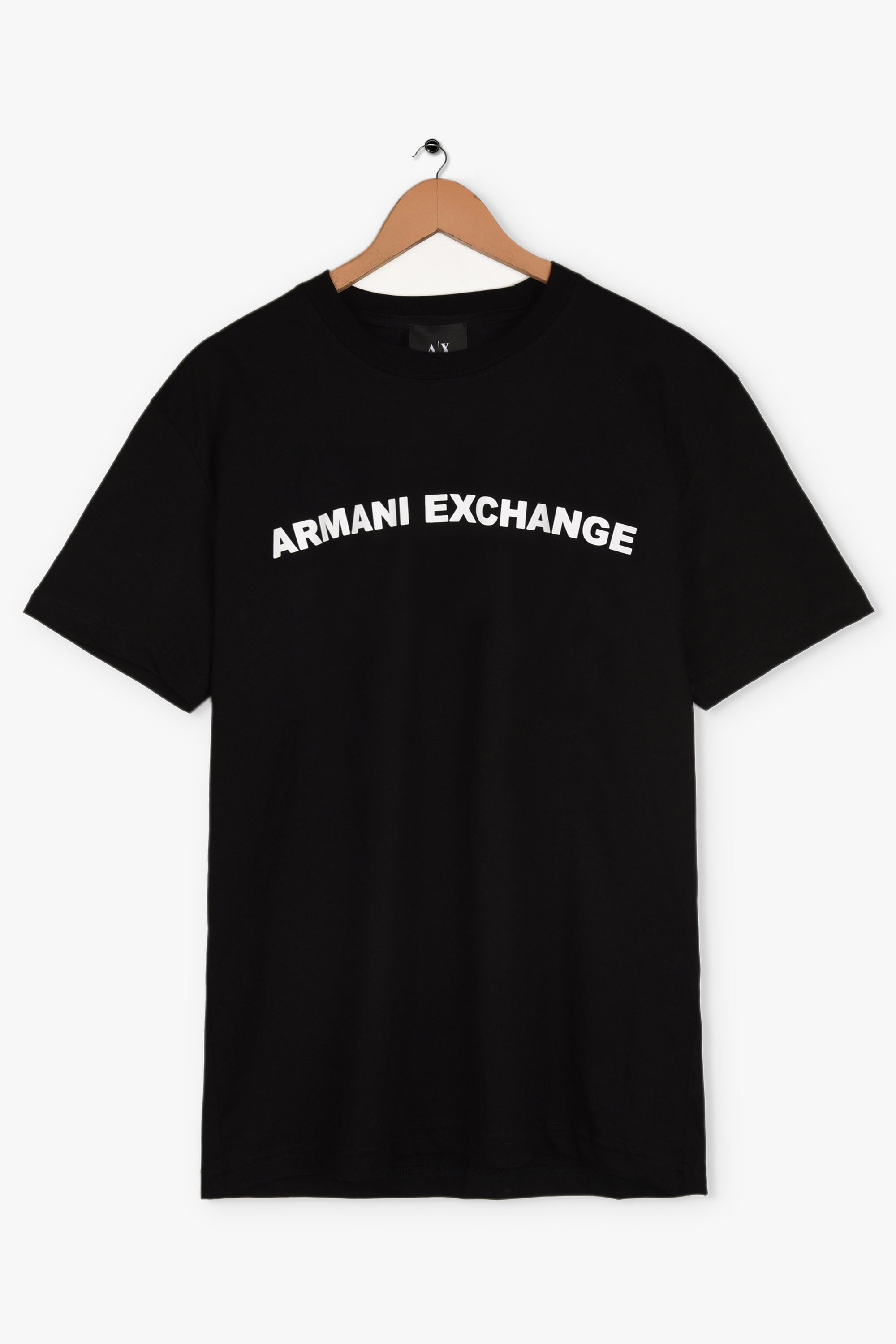 ARMANI EXCHNGE TEE WITH CONTRASTING LOGO
