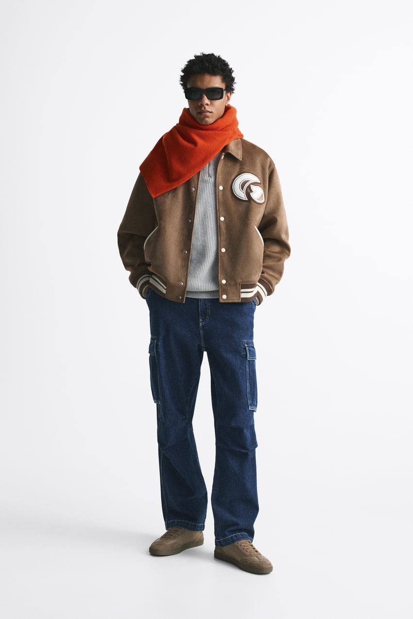 PATCH BOMBER JACKET