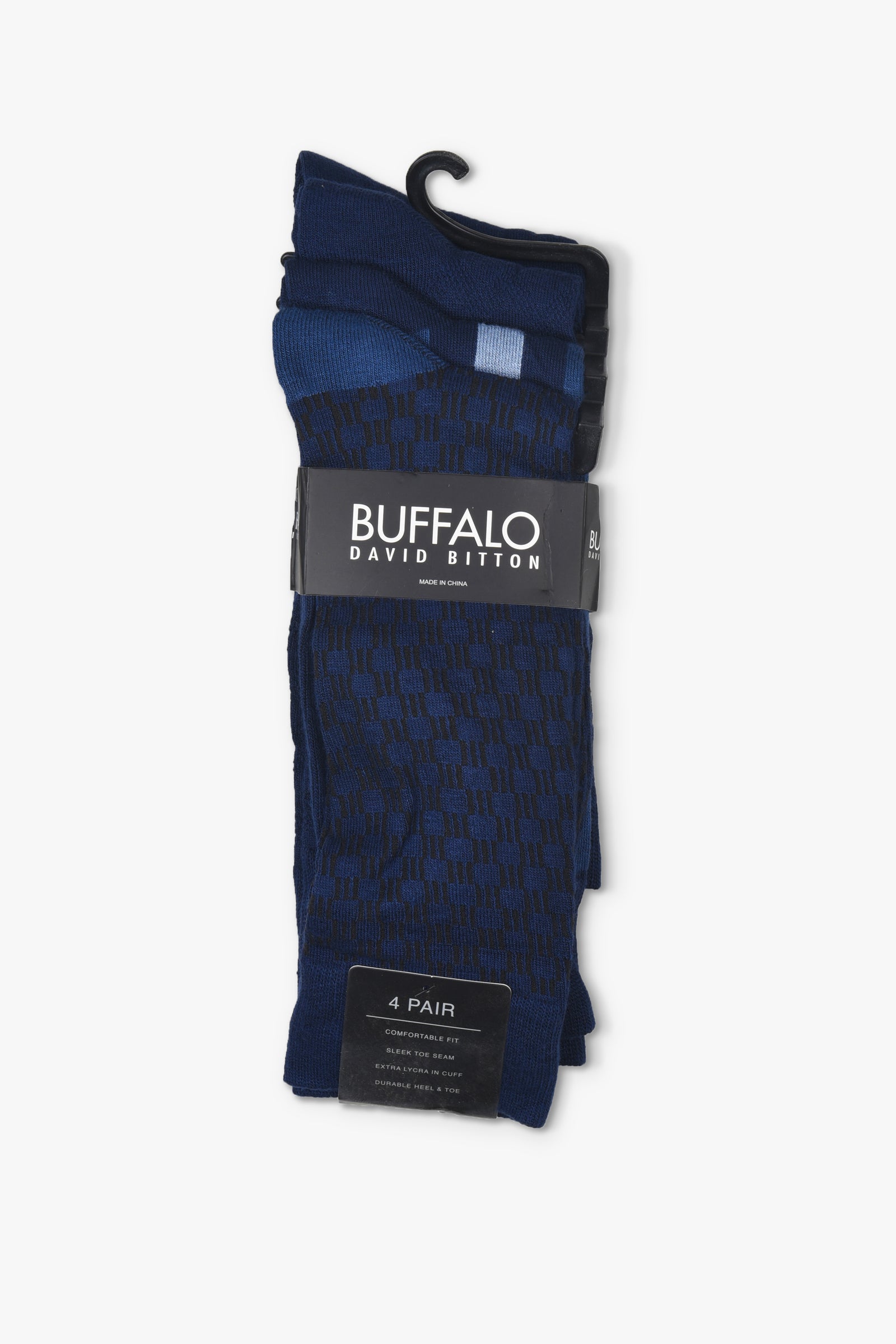 Formal Navy Socks (4 Pairs)