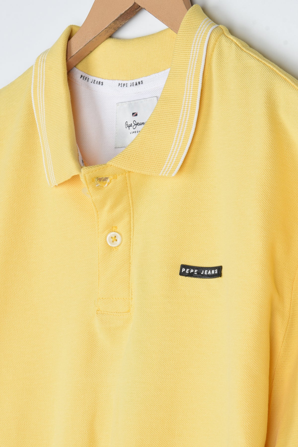 PEPE JEANS RUBBERIZED LOGO POLO SHIRT