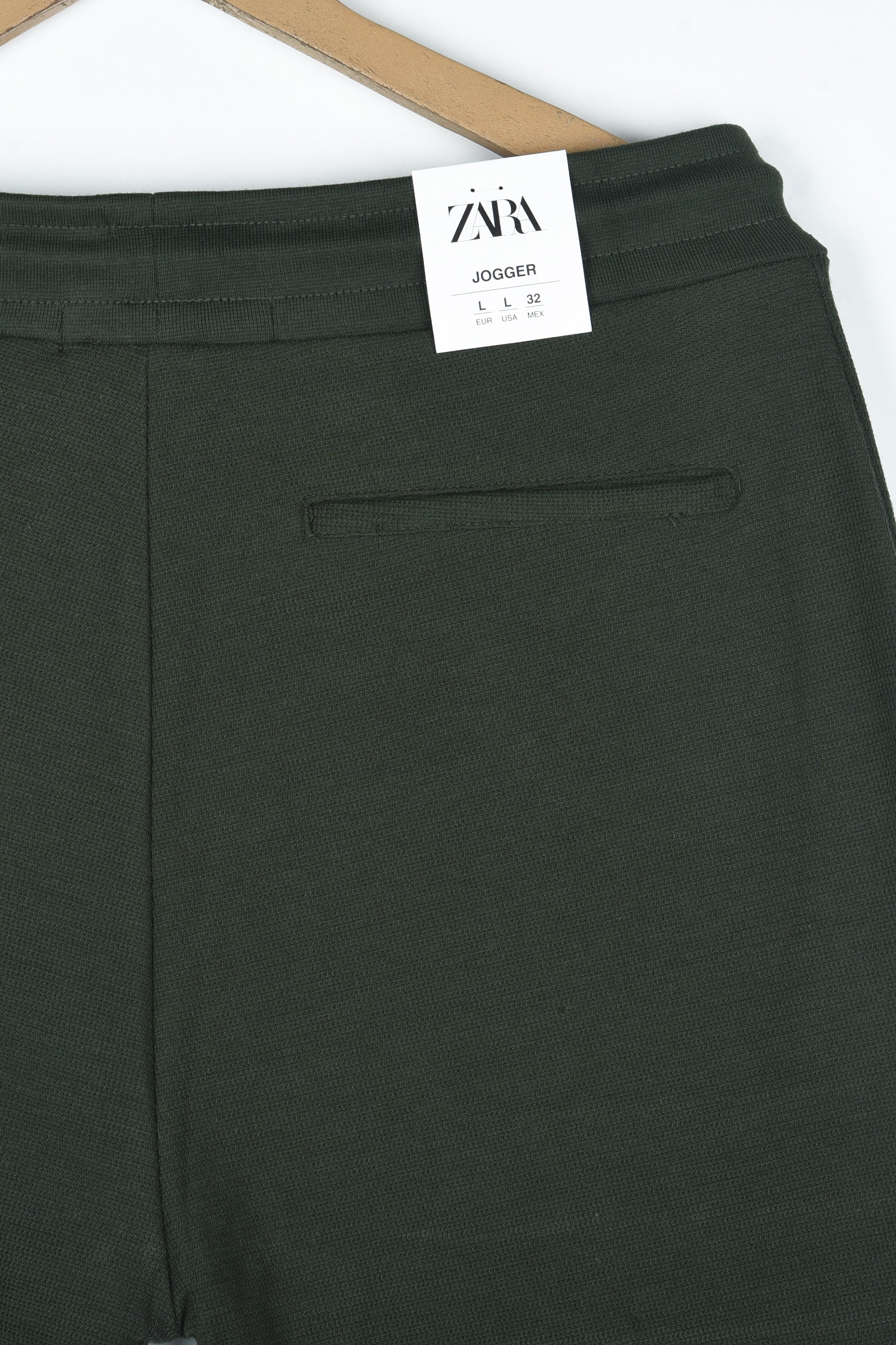 ZARA INTERLOCK COTTON JOGGER PANTS orangejeansco