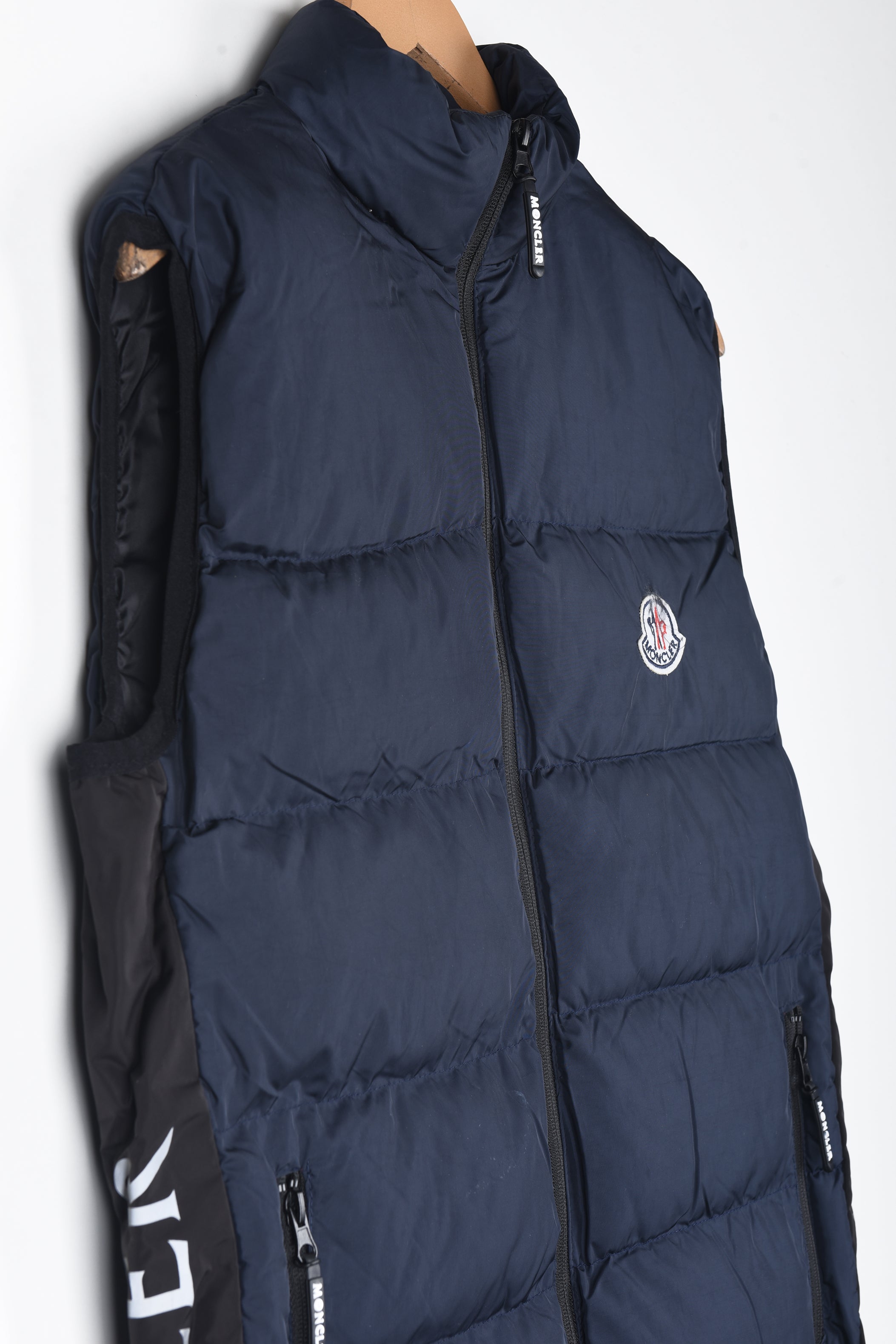 MONCLER PUFFER GILET orangejeansco
