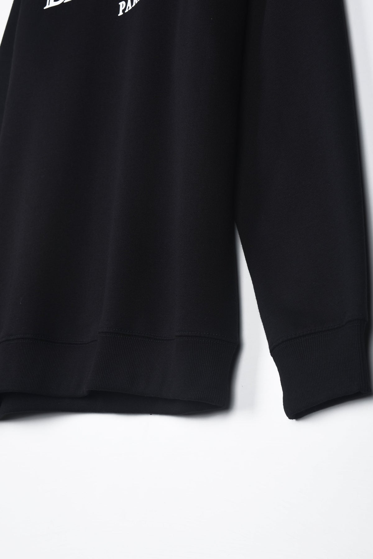 Sweatshirt With Rubber Roman Balmain Logo