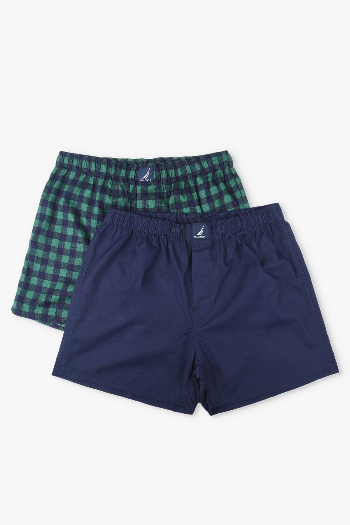 Nautica Tartan Woven Boxer Shorts 2Pack