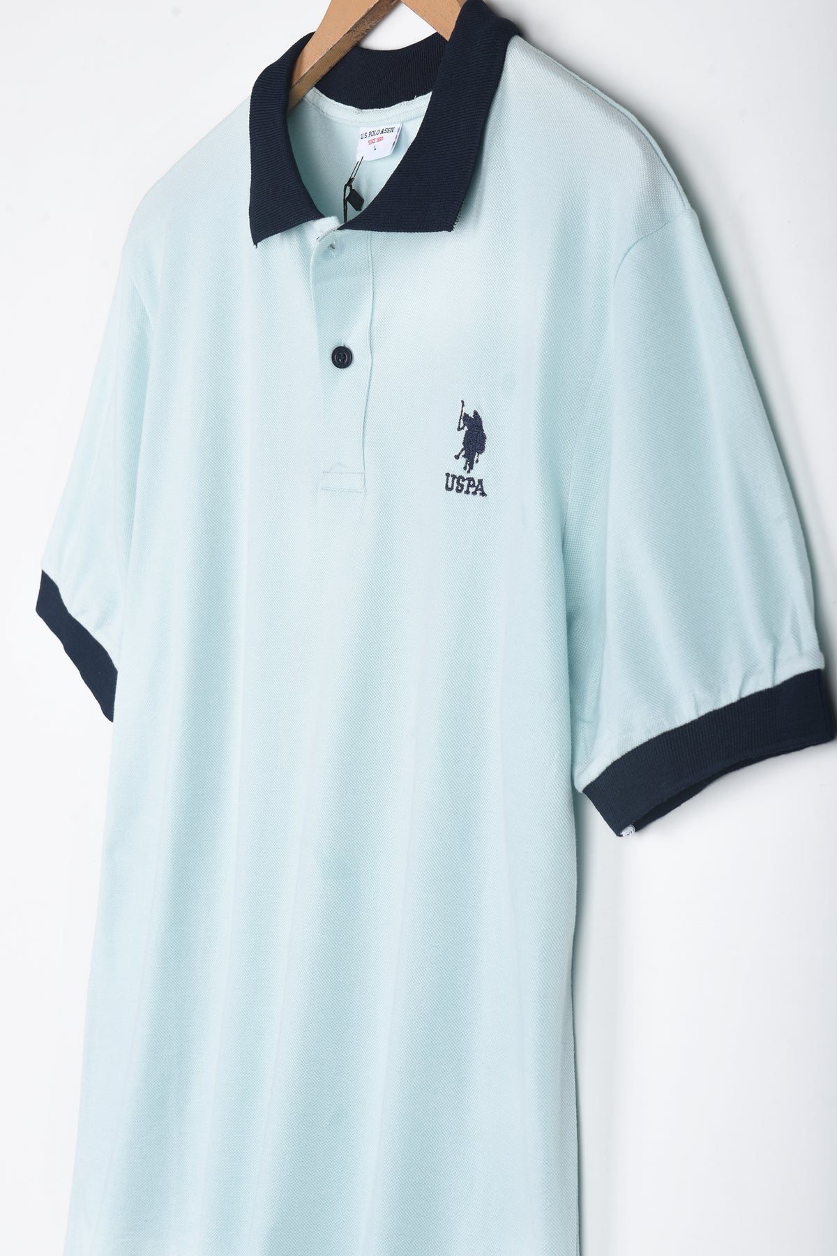US POLO Contrasting LOGO POLO SHIRT