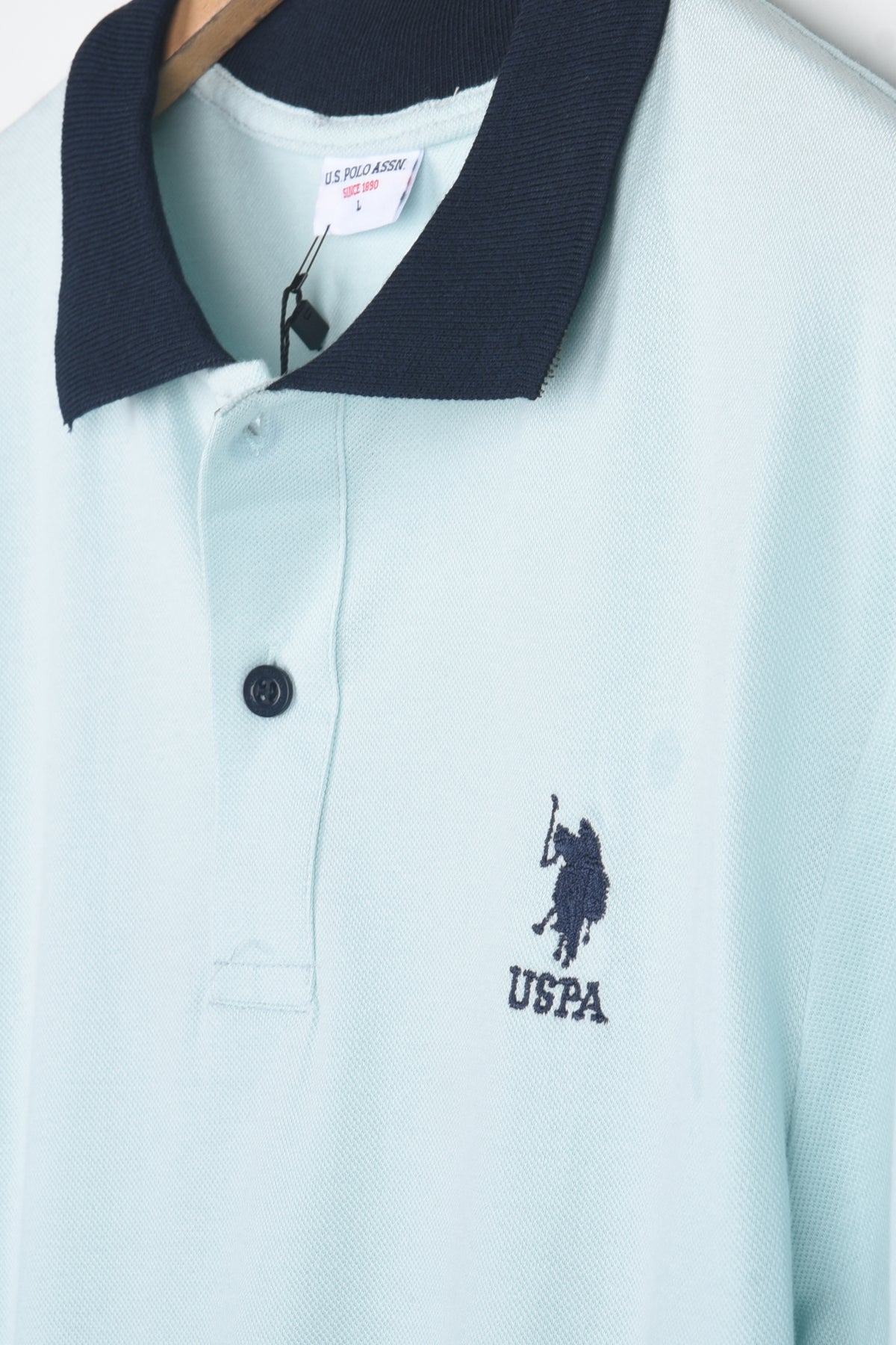 US POLO Contrasting LOGO POLO SHIRT