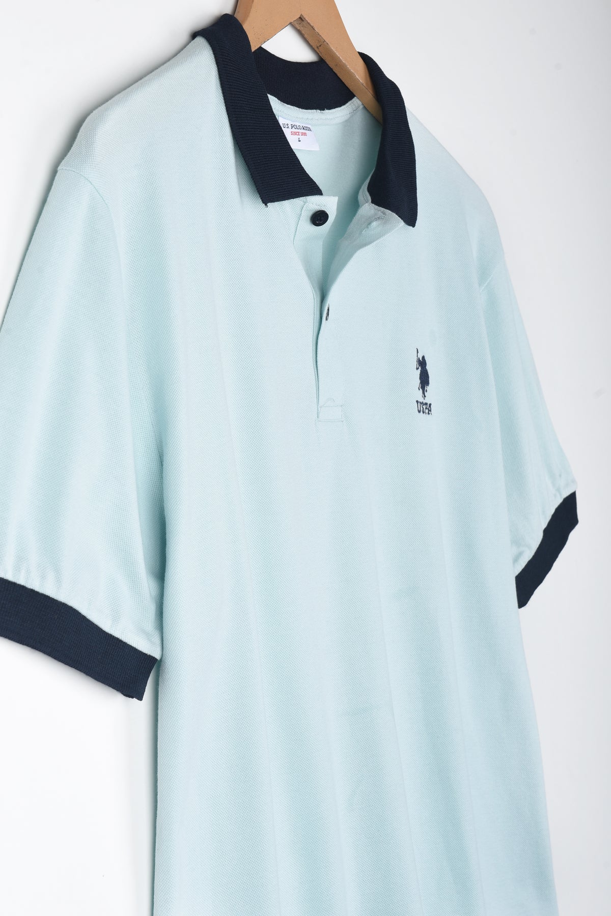 US POLO Contrasting LOGO POLO SHIRT