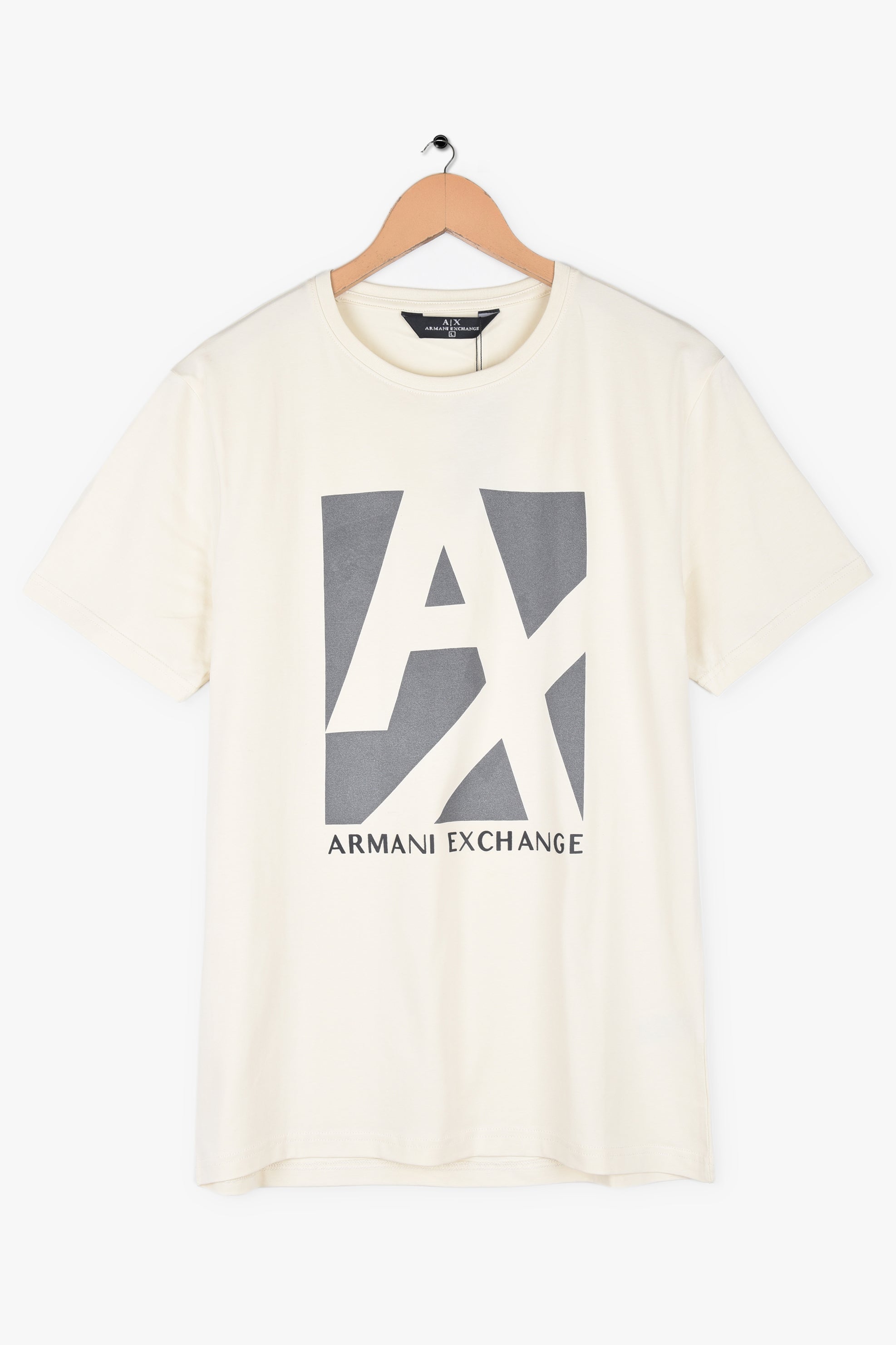 ARMANI ENLARGED LOGO T-shirt