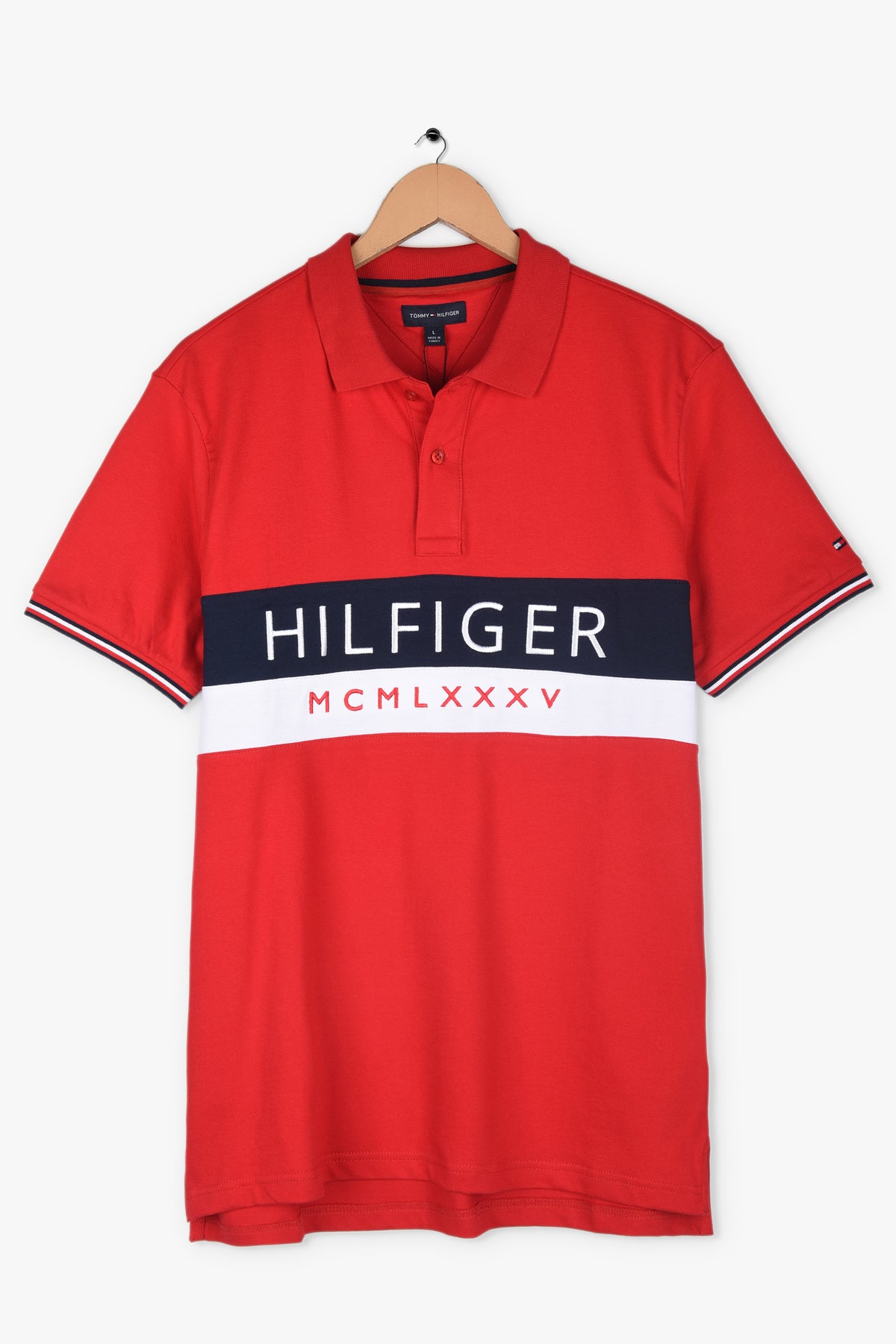 Hilfiger Embroidered Logo polo shirt