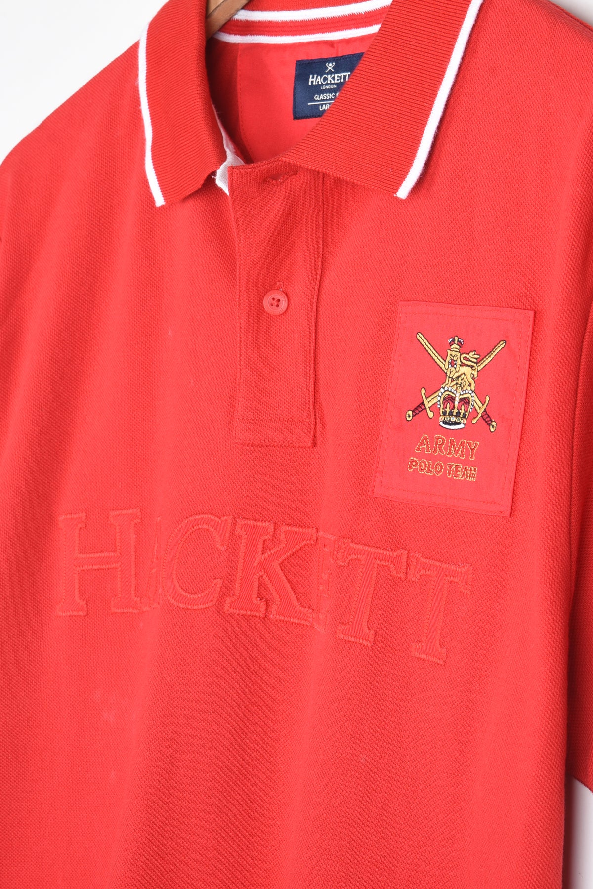 HACKETT ARMY POLO TEAM POLO SHIRT