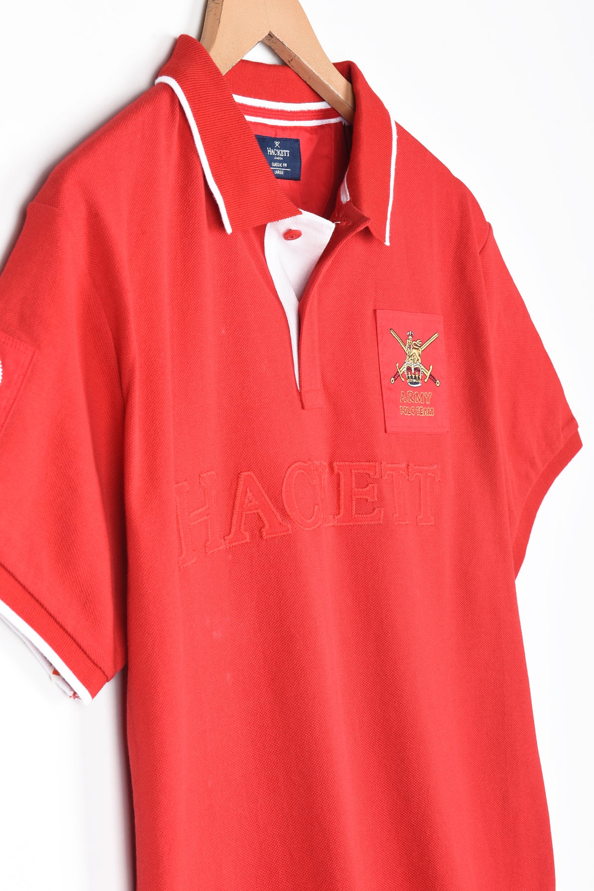 HACKETT ARMY POLO TEAM POLO SHIRT