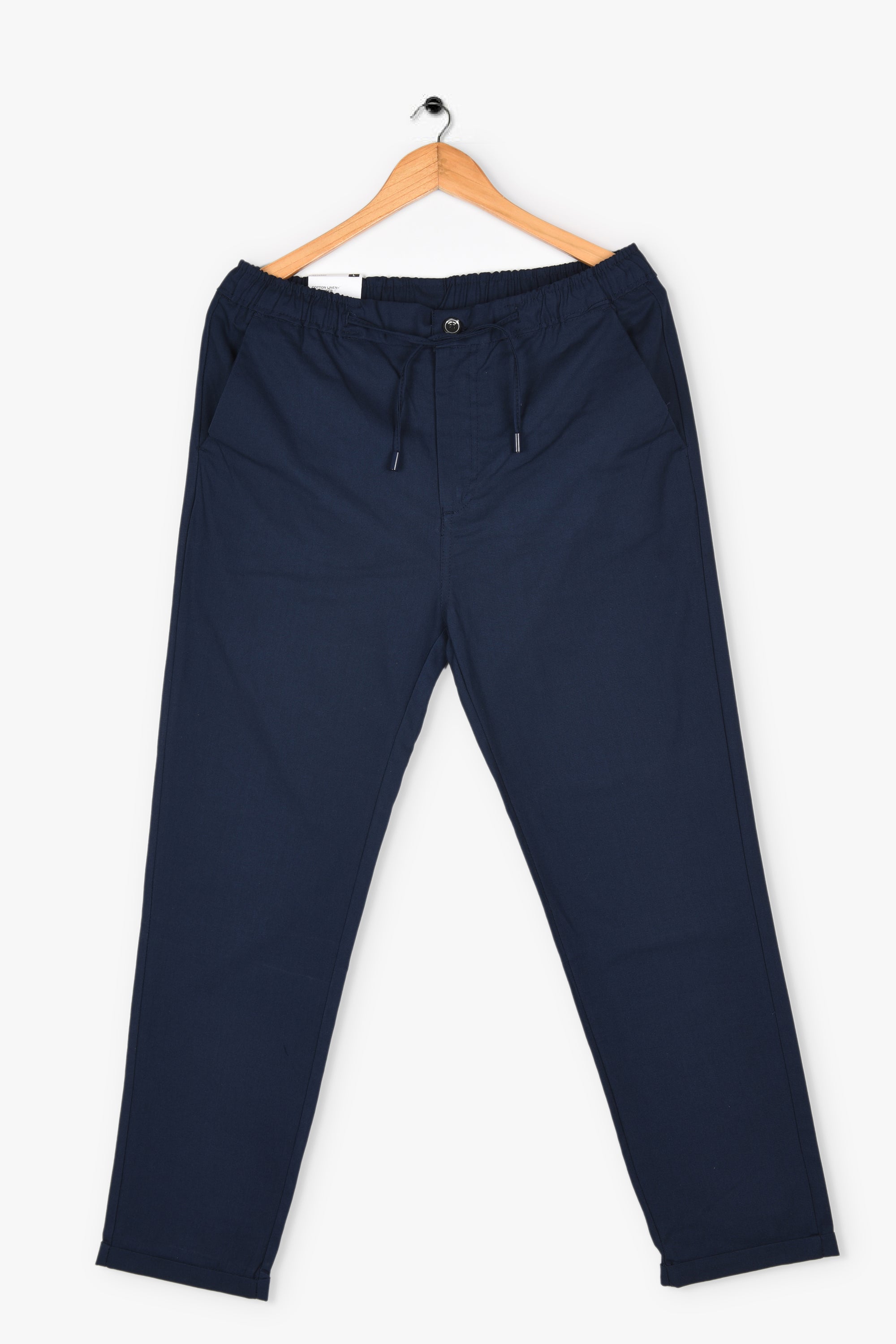 ZARA LINEN WEAVE TROUSERS