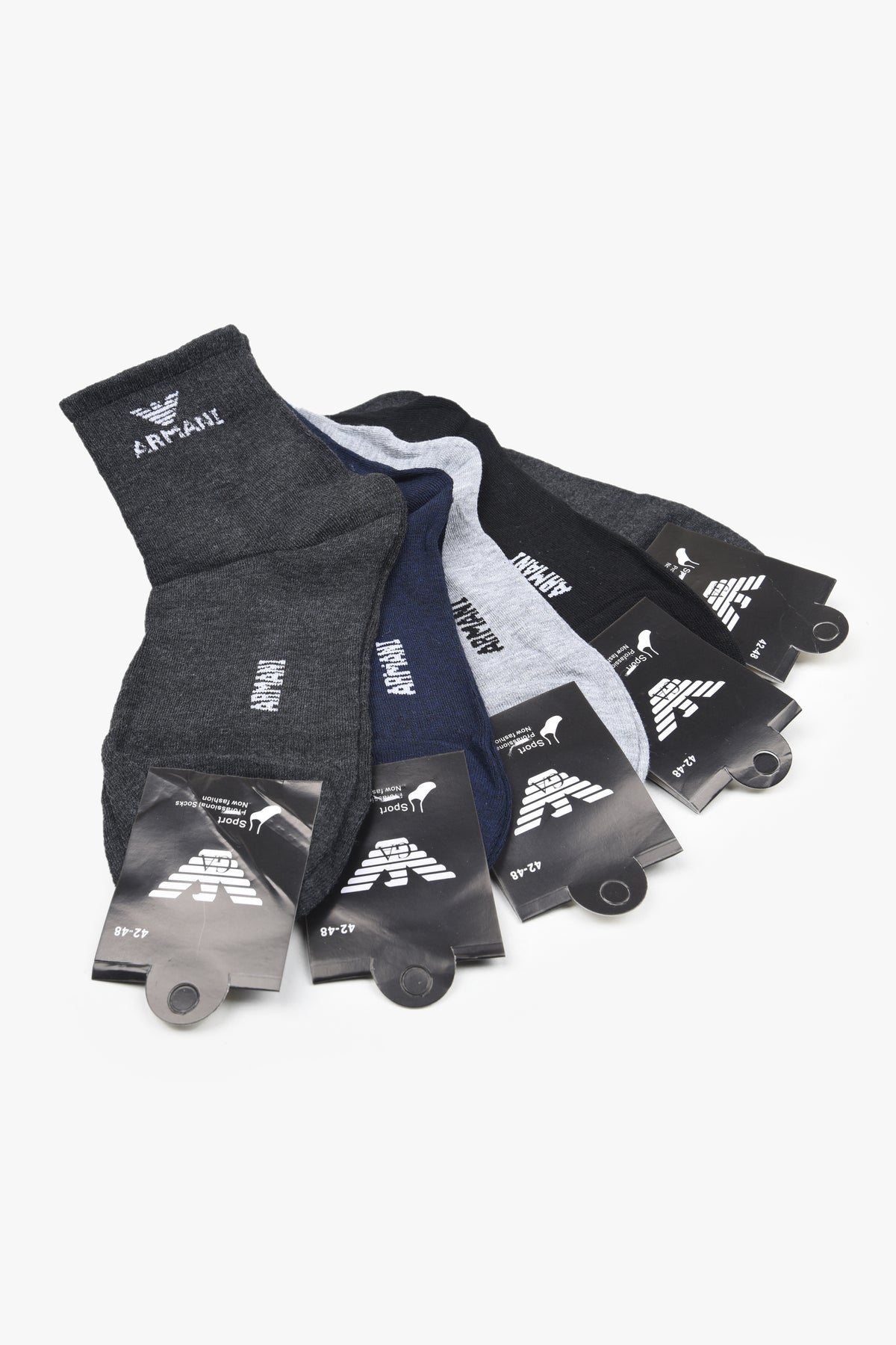 EVERYDAY ESSENTIAL ANKLE SOCKS (5 Pairs)
