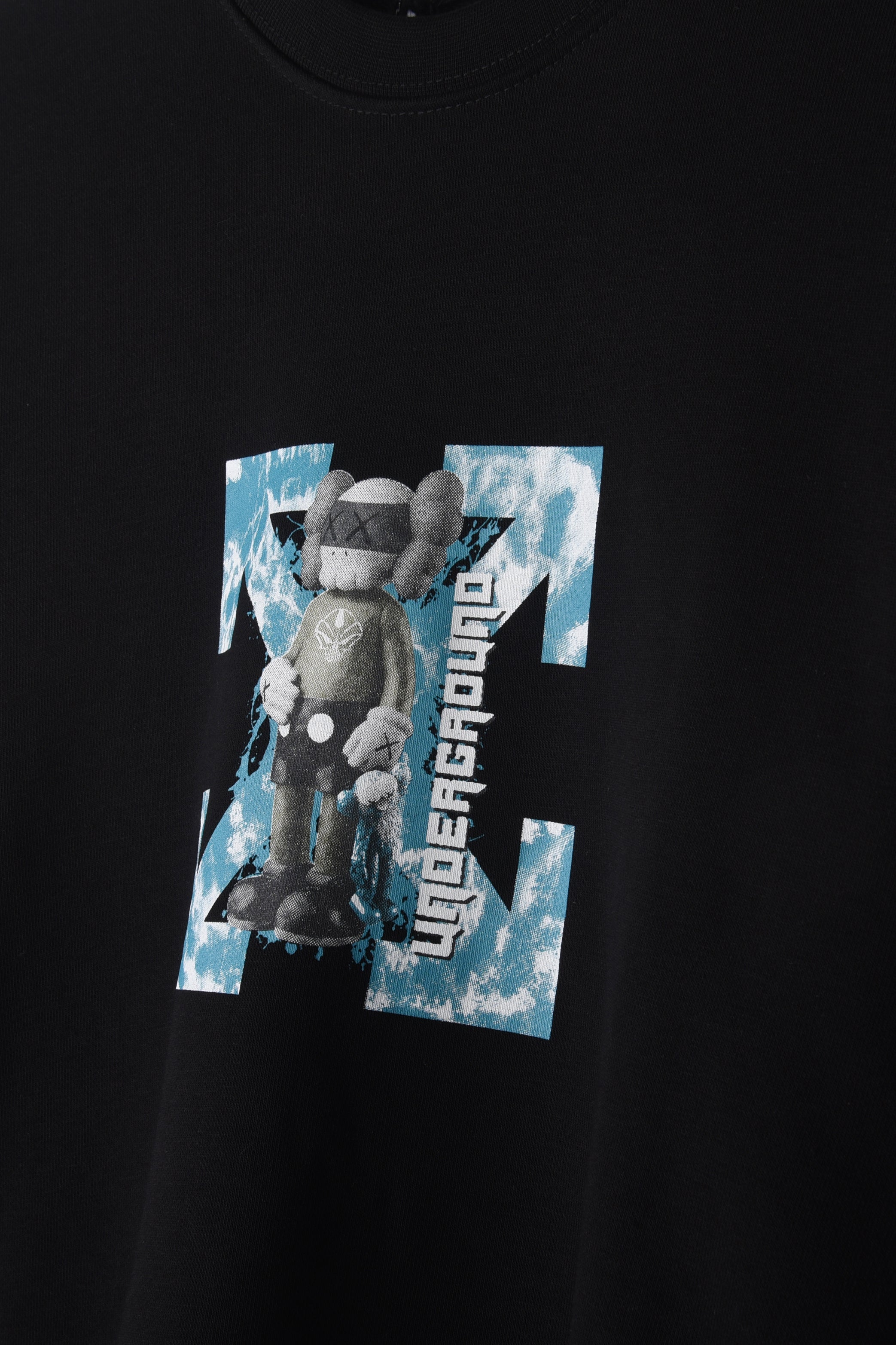 OFFWHITE KAWS UNDERGROUND SWEATSHIRT - orangejeansco