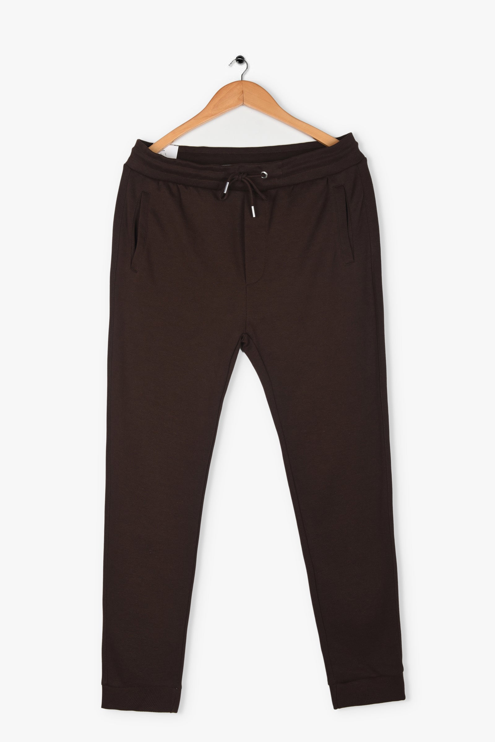 ZARA SLIM TEXTURED JOGGER PANTS