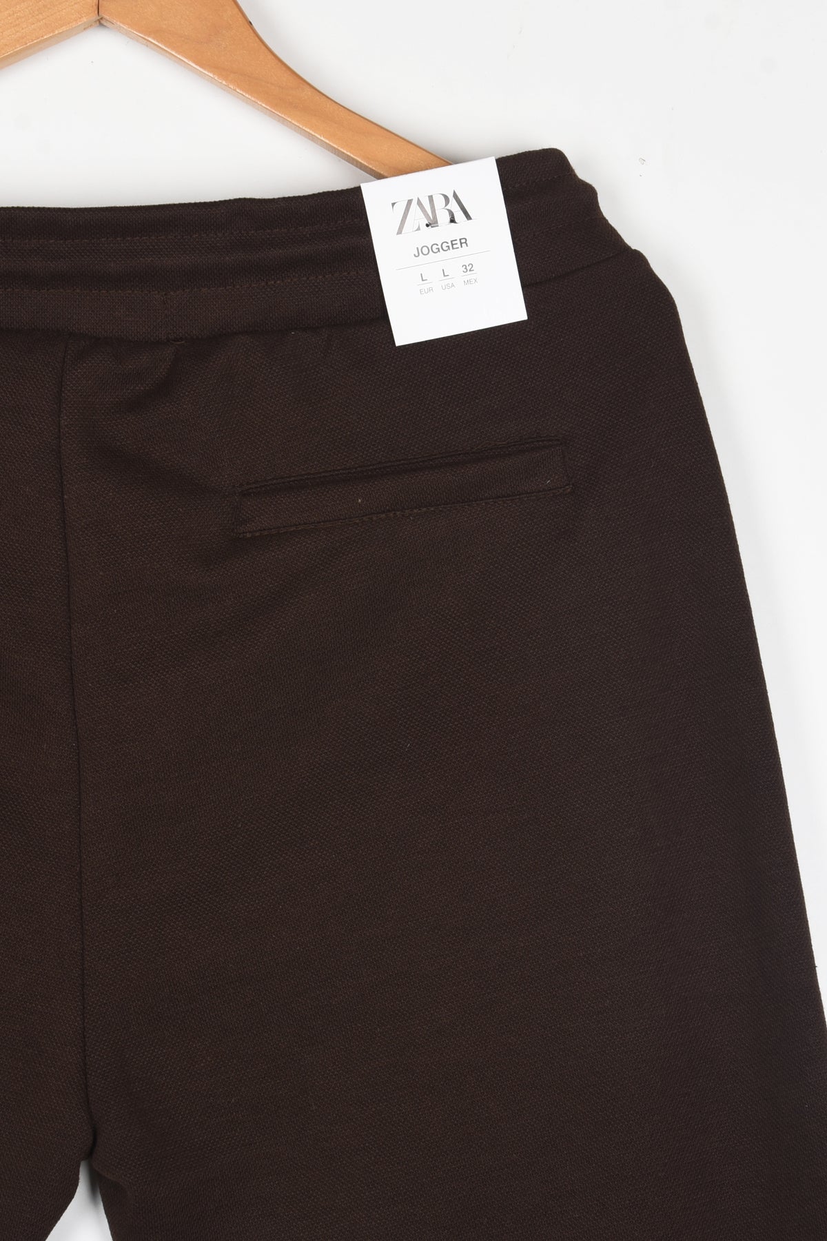 ZARA SLIM TEXTURED JOGGER PANTS