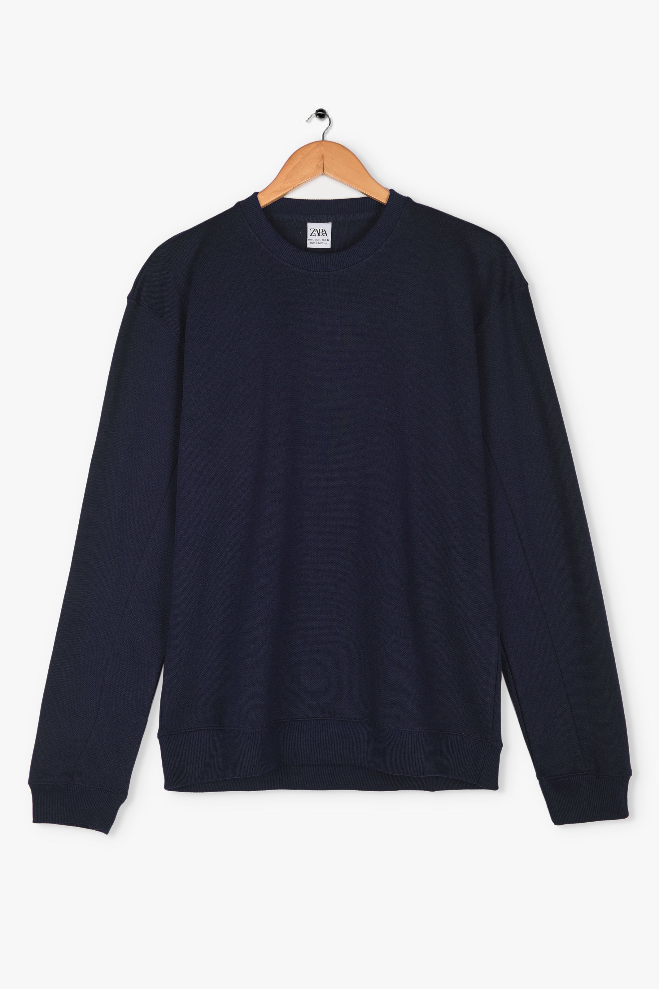 ZARA BASIC SWEATSHIRT orangejeansco