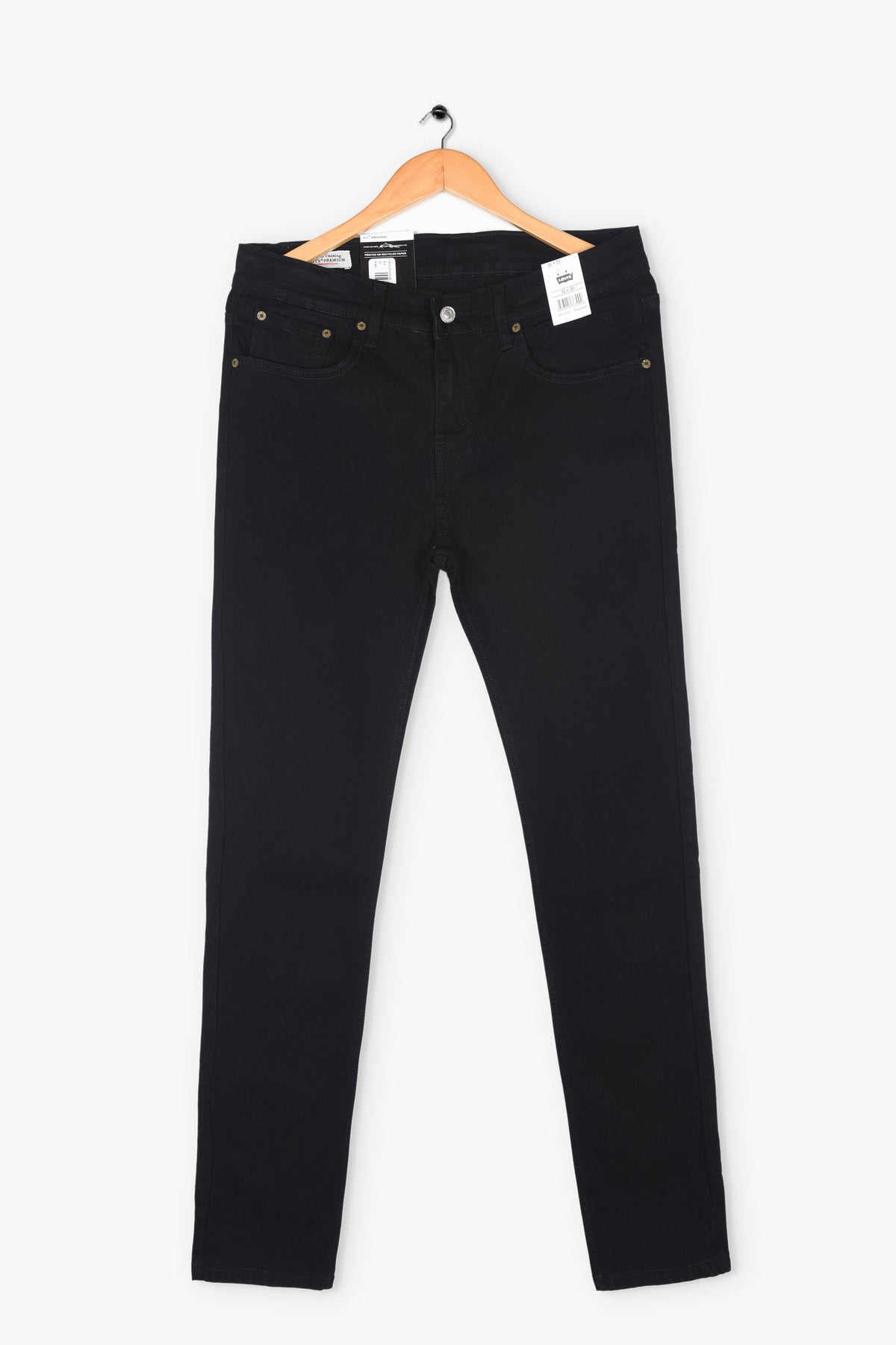 LEVI&#39;S BLACK Slim Jeans