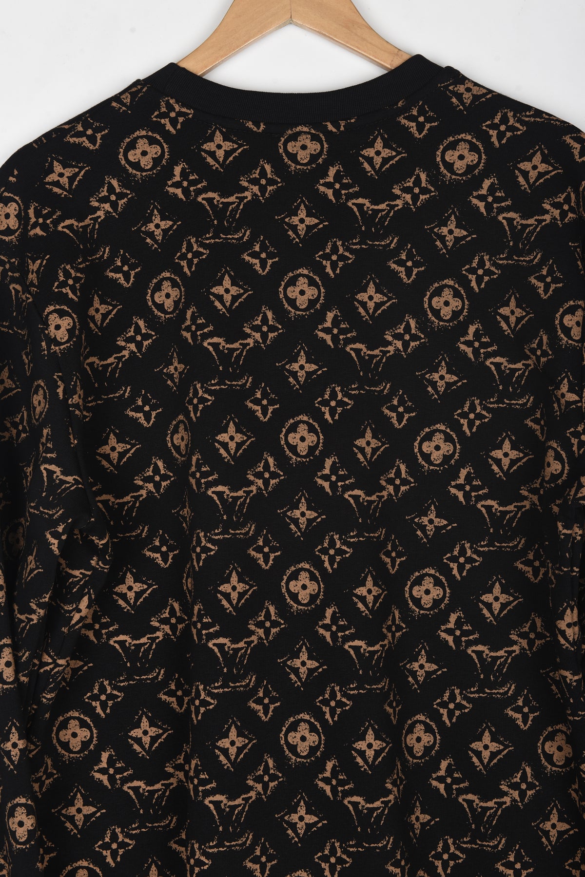 LV ALL OVER MONOGRAM PRINT SWEATSHIRT