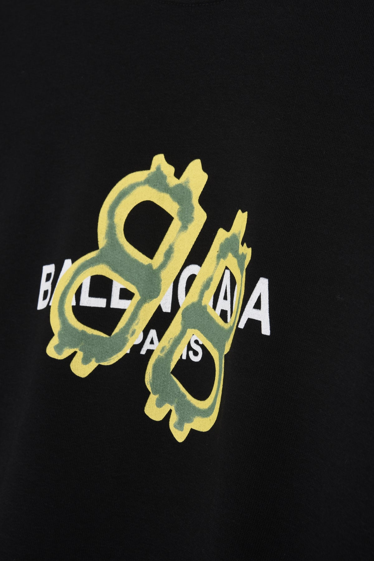 BALENCIAGA CRYPTO SWEATSHIRT IN BLACK