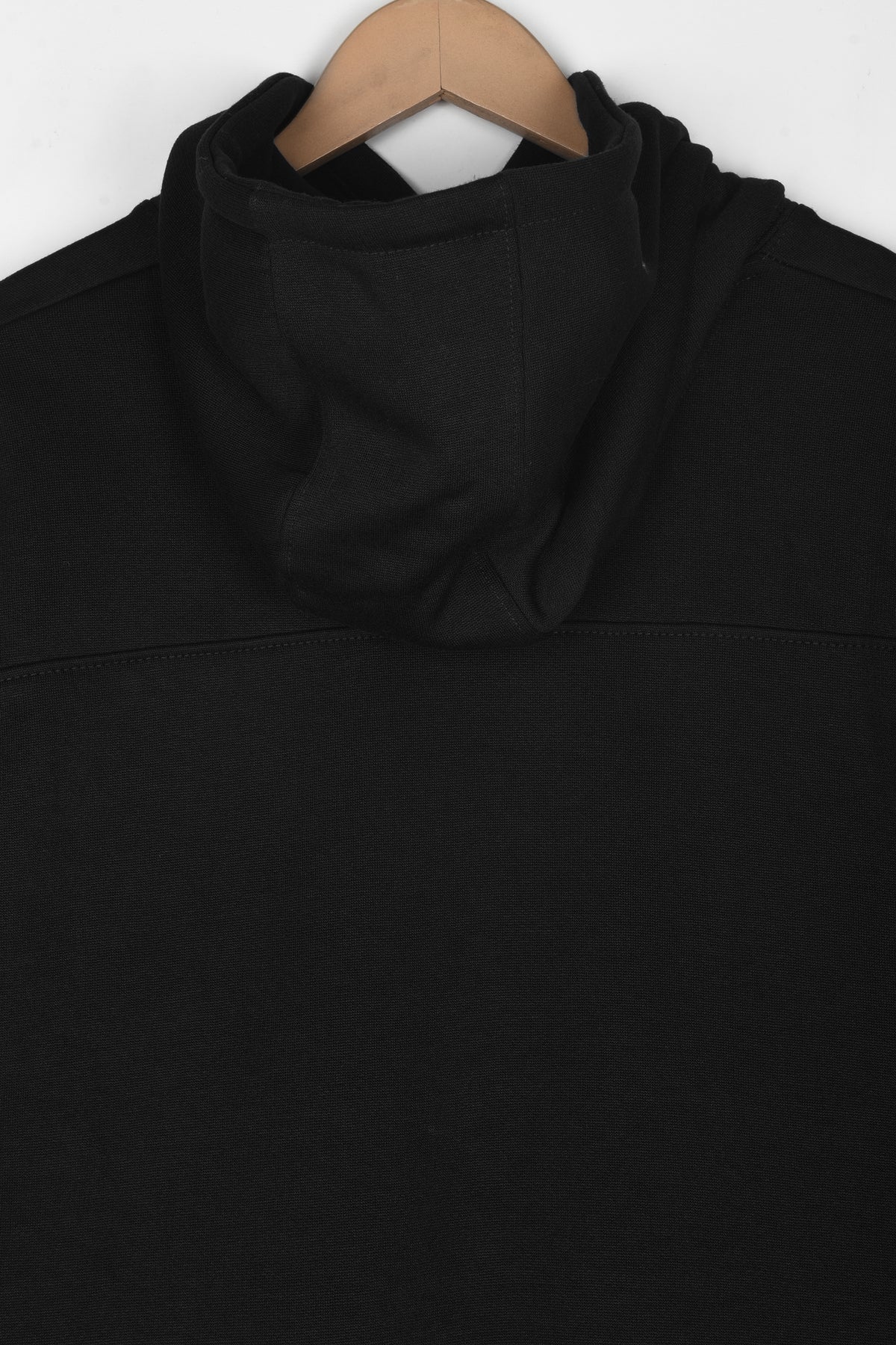 AMRICAN EAGLE PRINTED LOGO FLEECE HOODIE (BLACK)