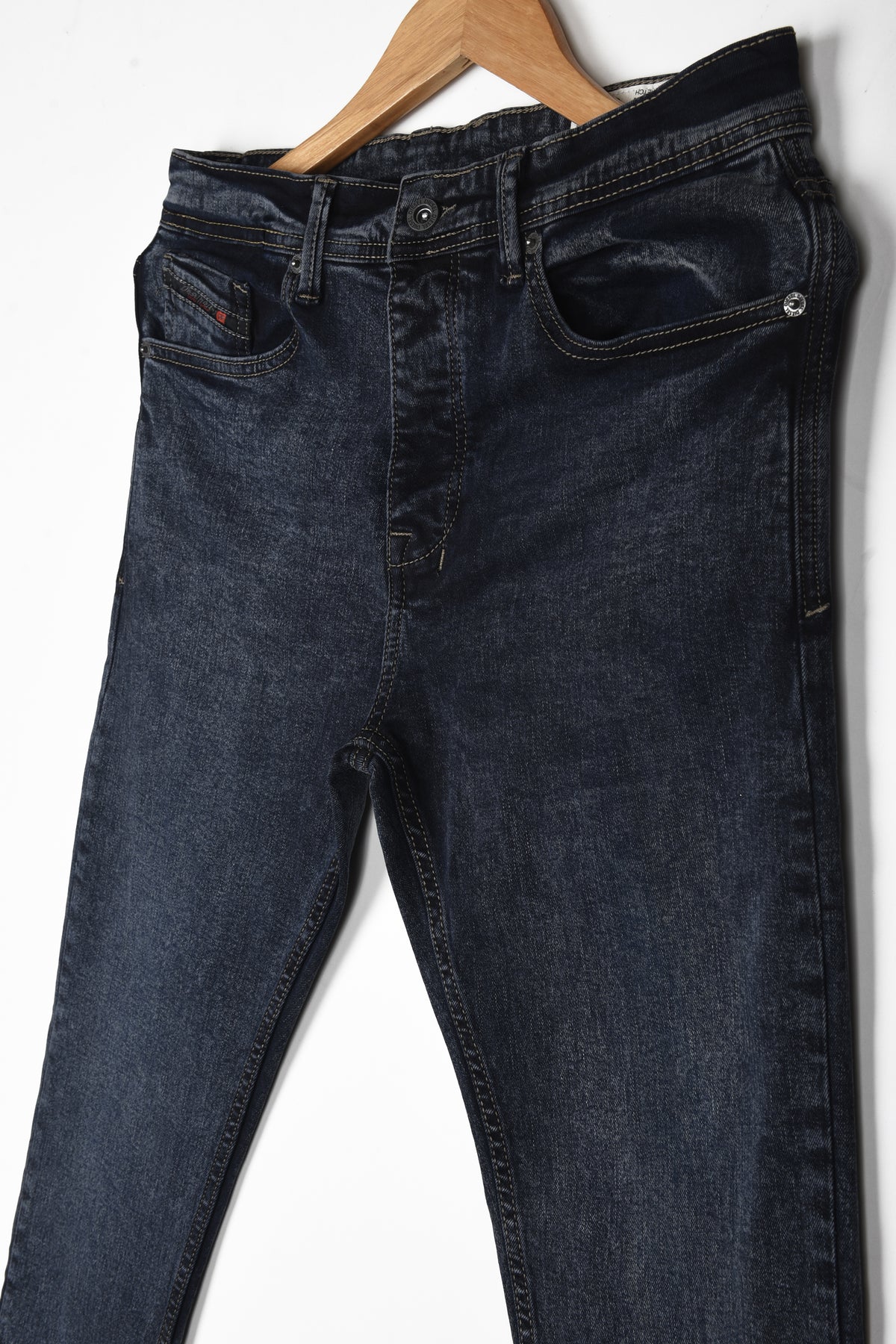 DIESEL STONE WASH SLIM JEANS