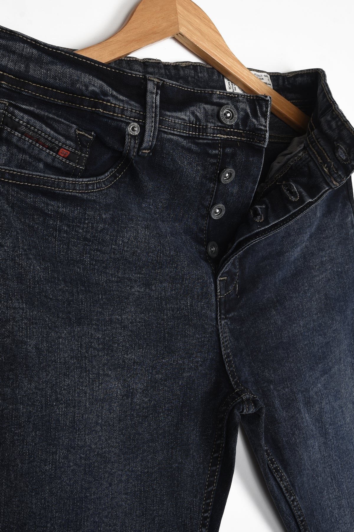 DIESEL STONE WASH SLIM JEANS