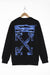 OFFWHITE RAISED PAINT LOGO SWEATSHIRT