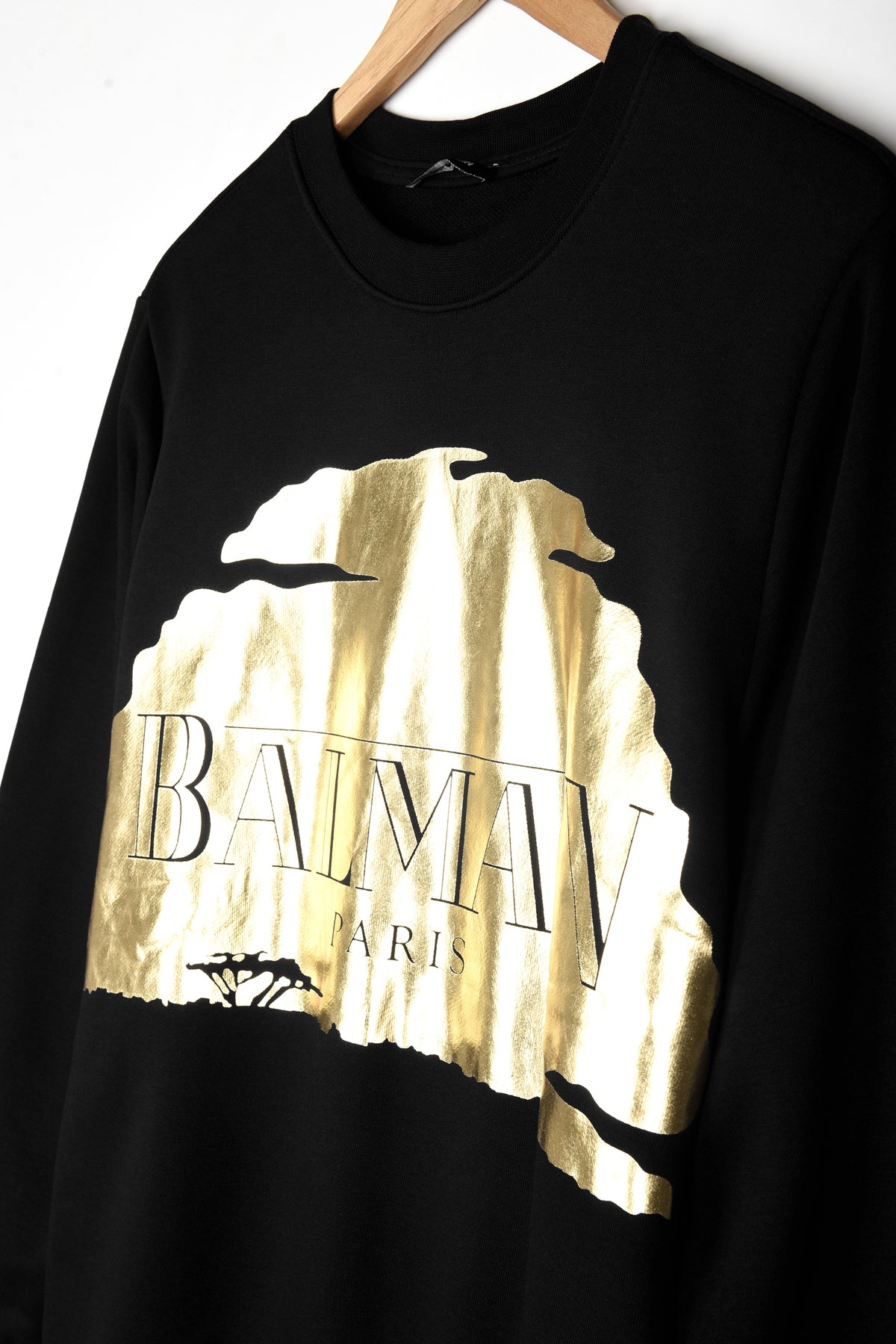 BALMAIN: THE LION KING - SUNSET HOODIE (Black)