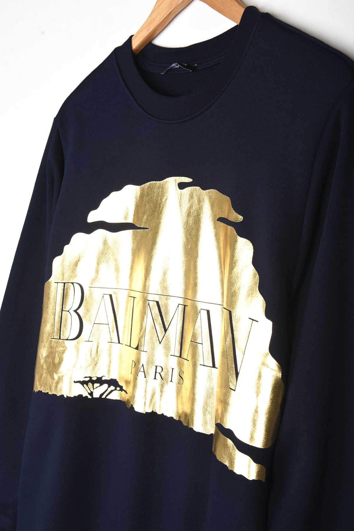 BALMAIN: THE LION KING - SUNSET HOODIE (navy)