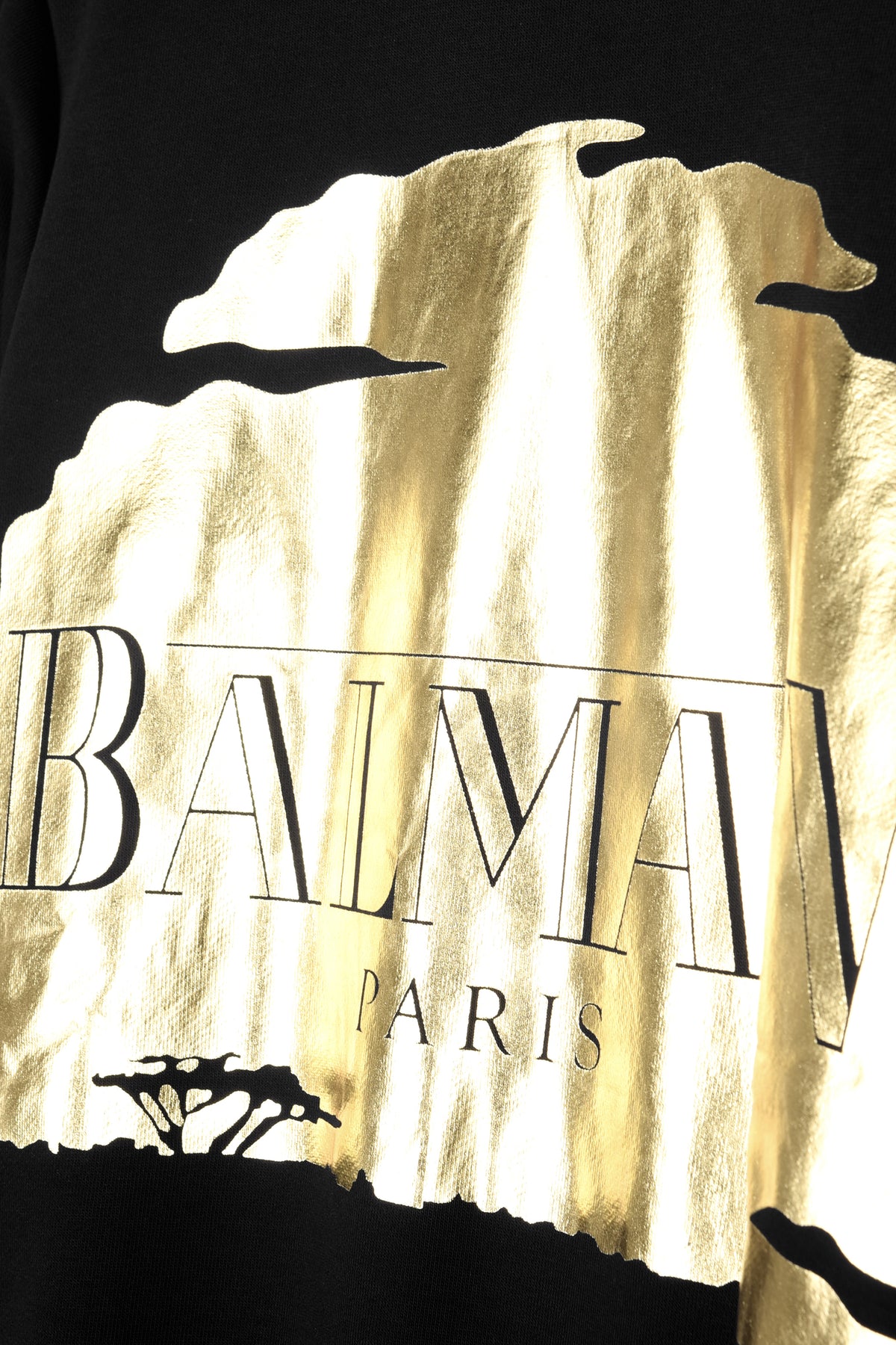 BALMAIN: THE LION KING - SUNSET HOODIE (Black)