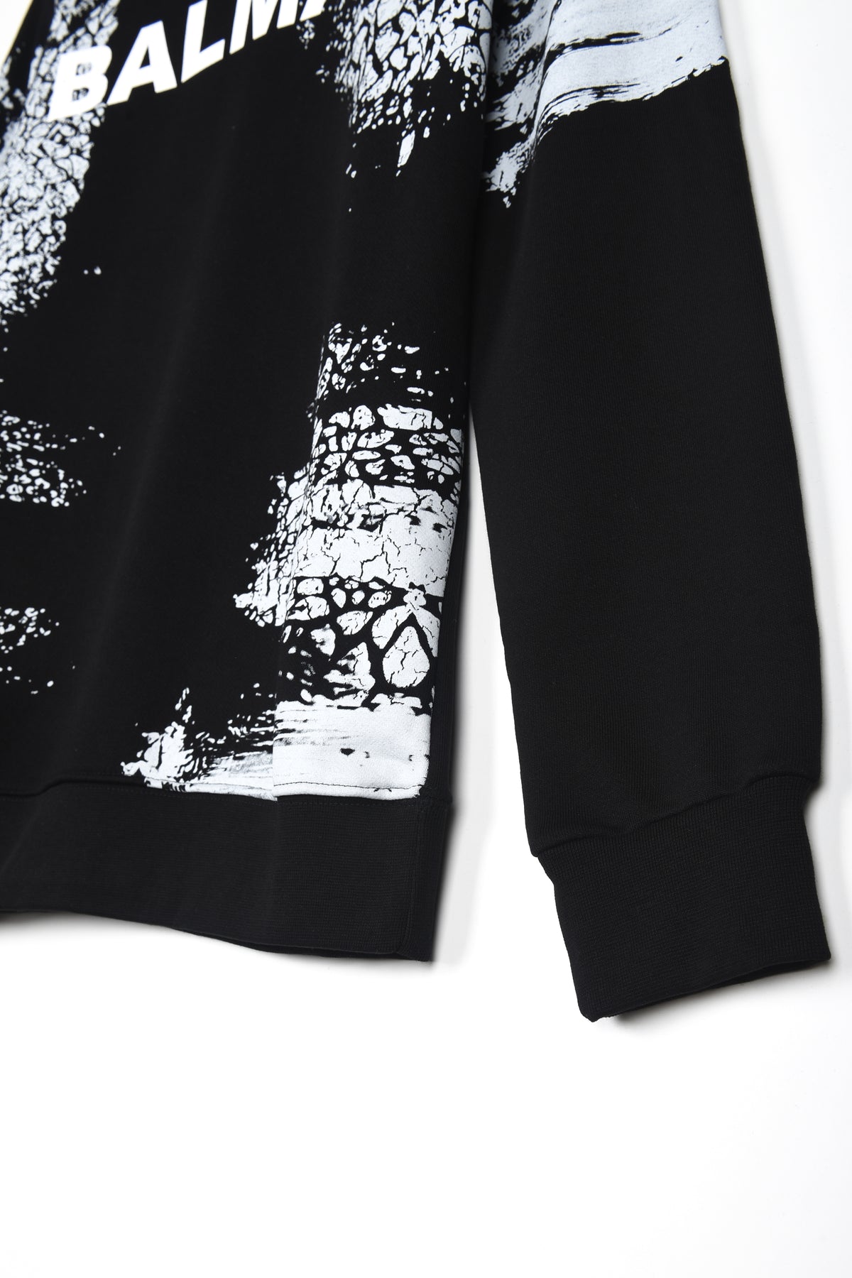 BALMAIN BRUSH STROKES SWEATSHIRT
