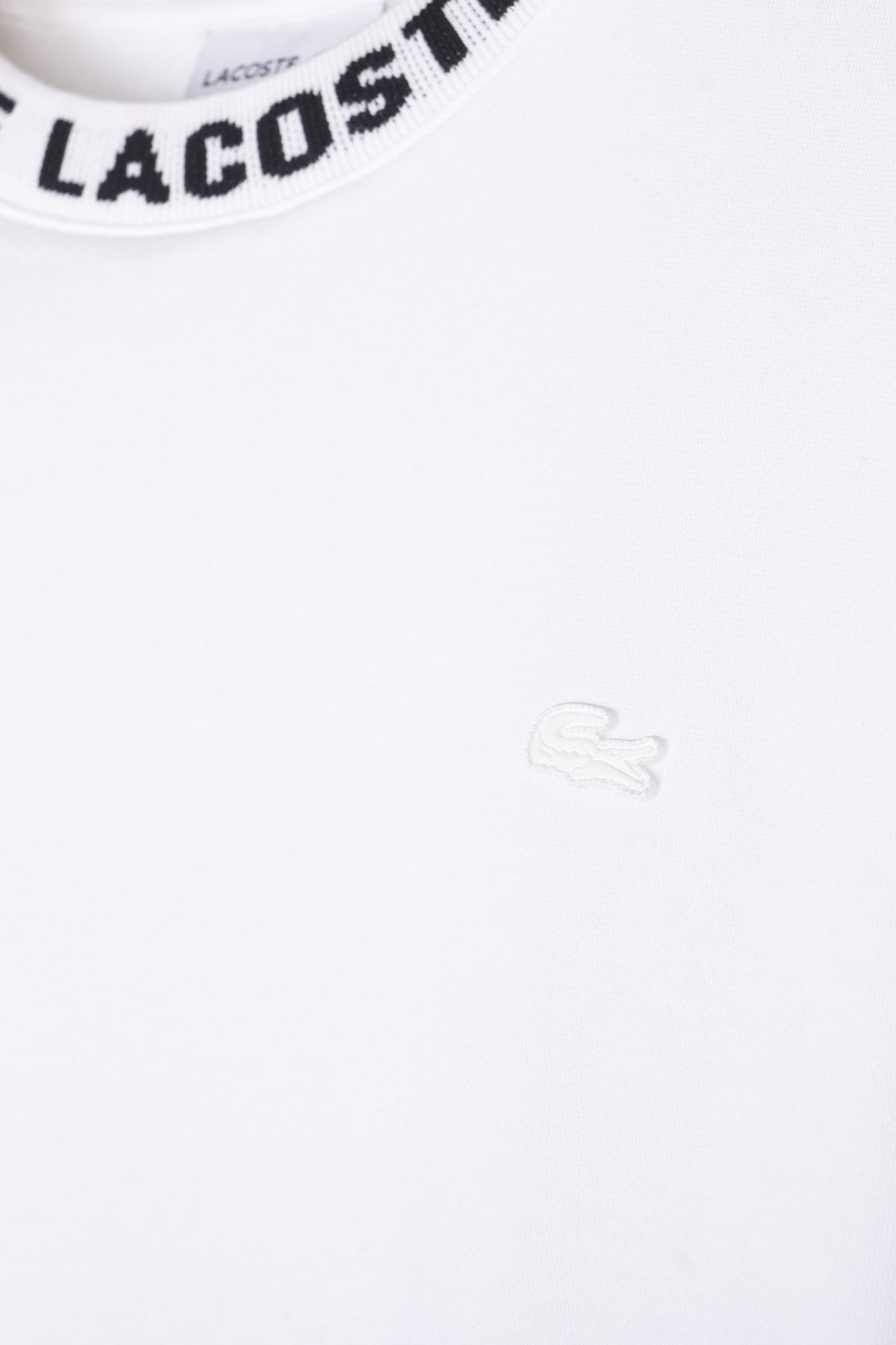 LACOSTE JACQUARD COLLAR FLEECE Sweatshirt