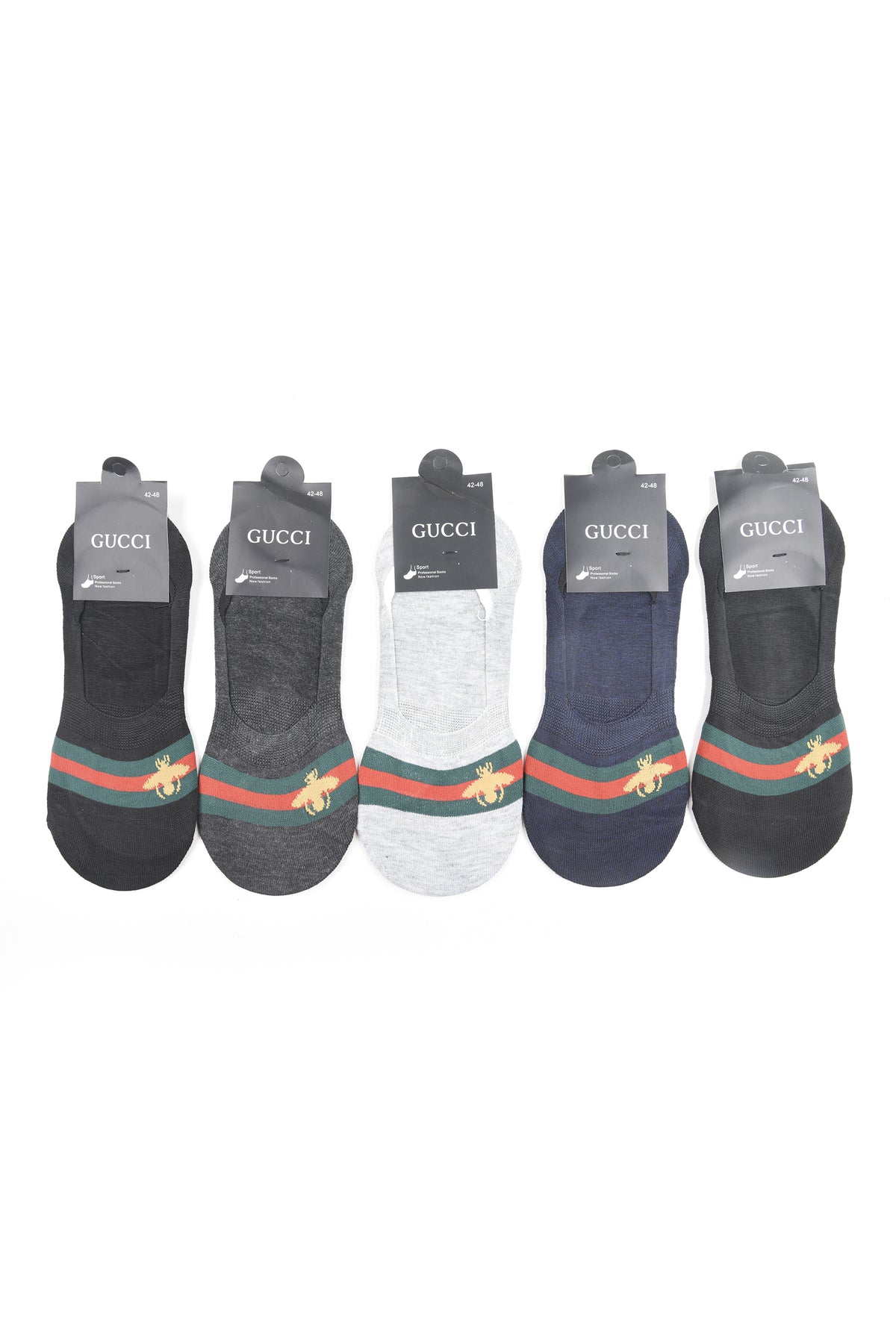 EVERYDAY ESSENTIAL NO SHOW SOCKS (5 Pairs)