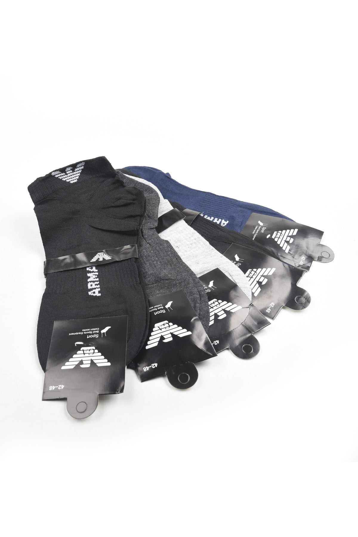 EVERYDAY ESSENTIAL ANKLE SOCKS (5 Pairs)