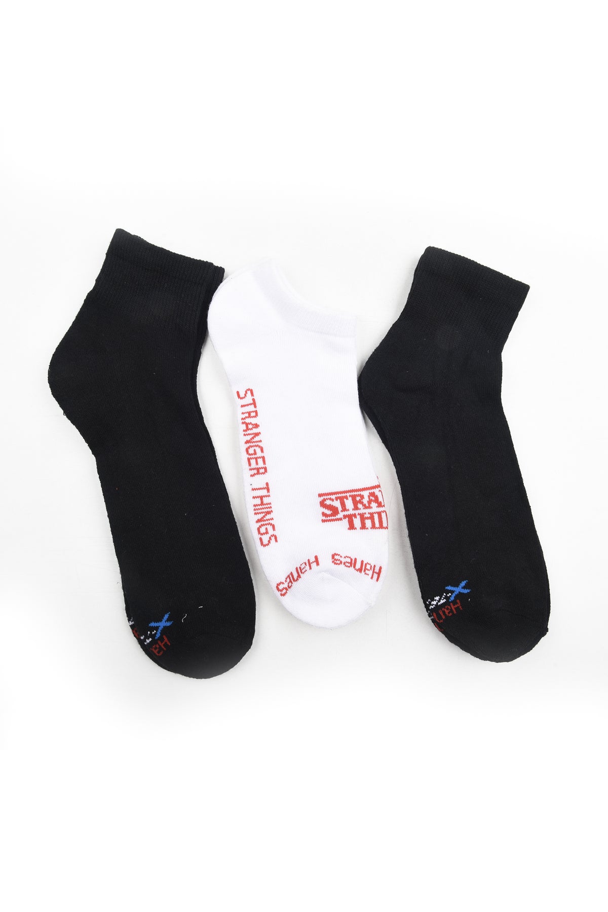 HANES ANKLE SPORTS SOCKS (3 Pairs)