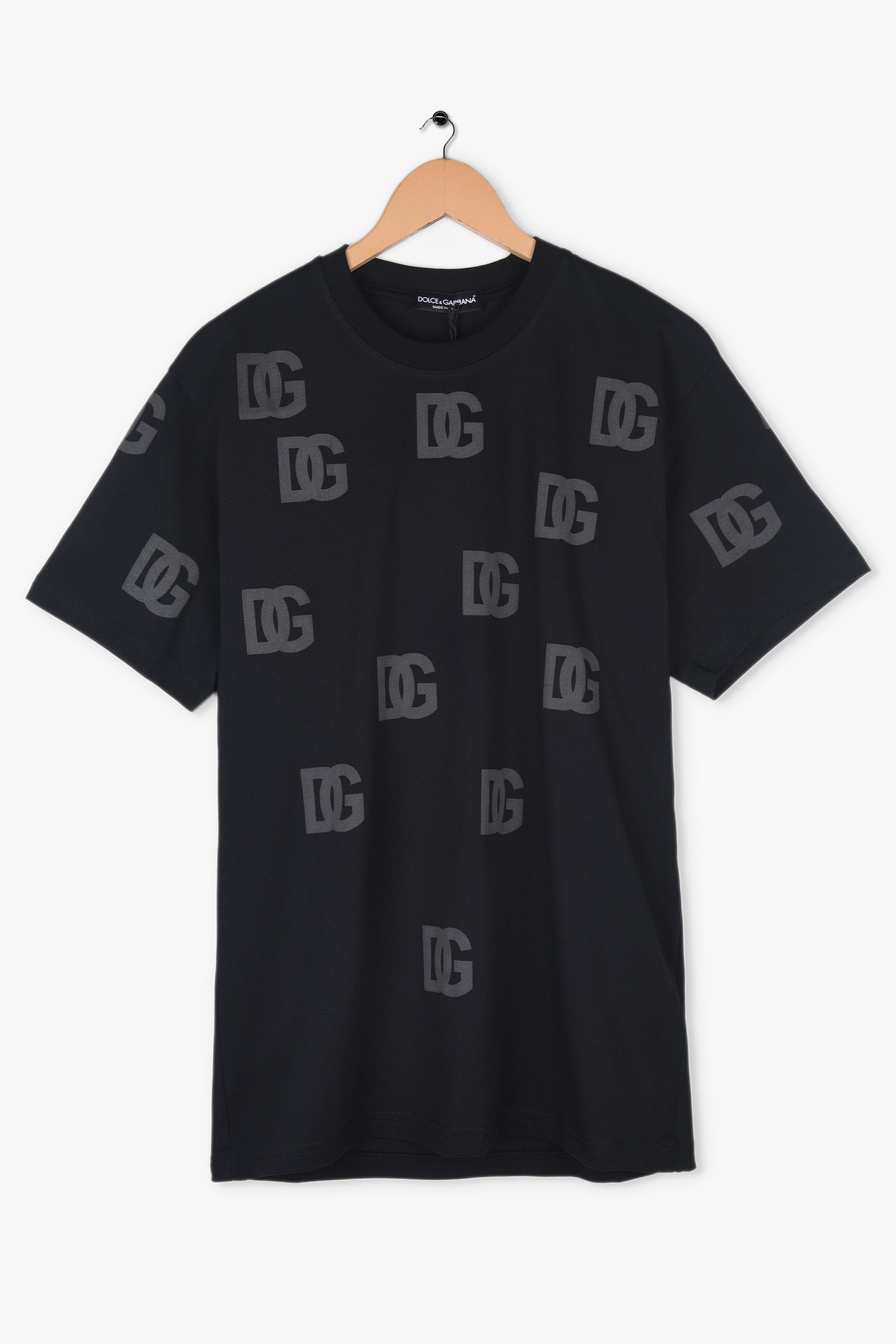 DG T-SHIRT WITH ALL OVER DG LOGO PRINT