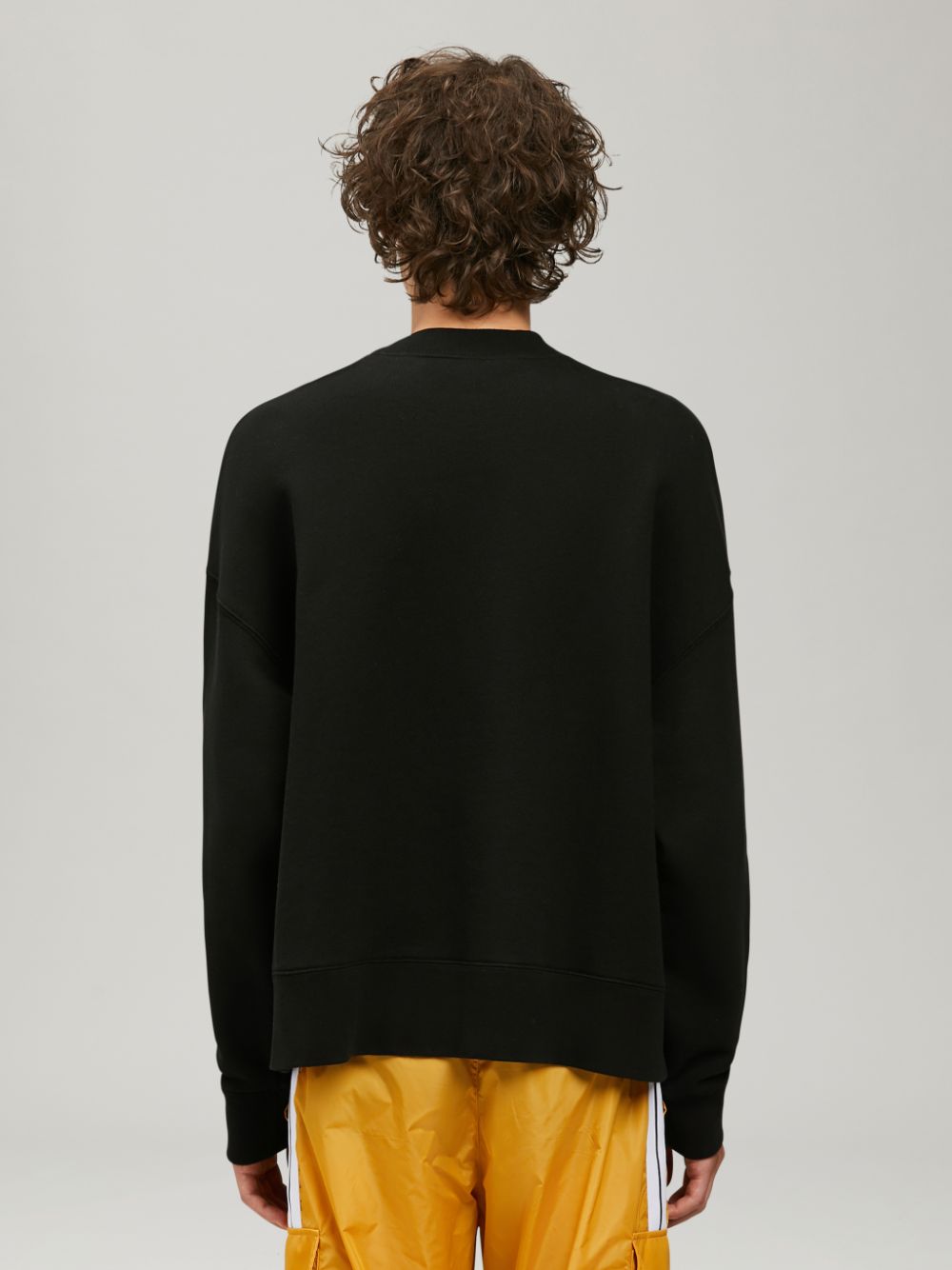 PALM ANGELS PARROT SWEATSHIRT IN BLACK