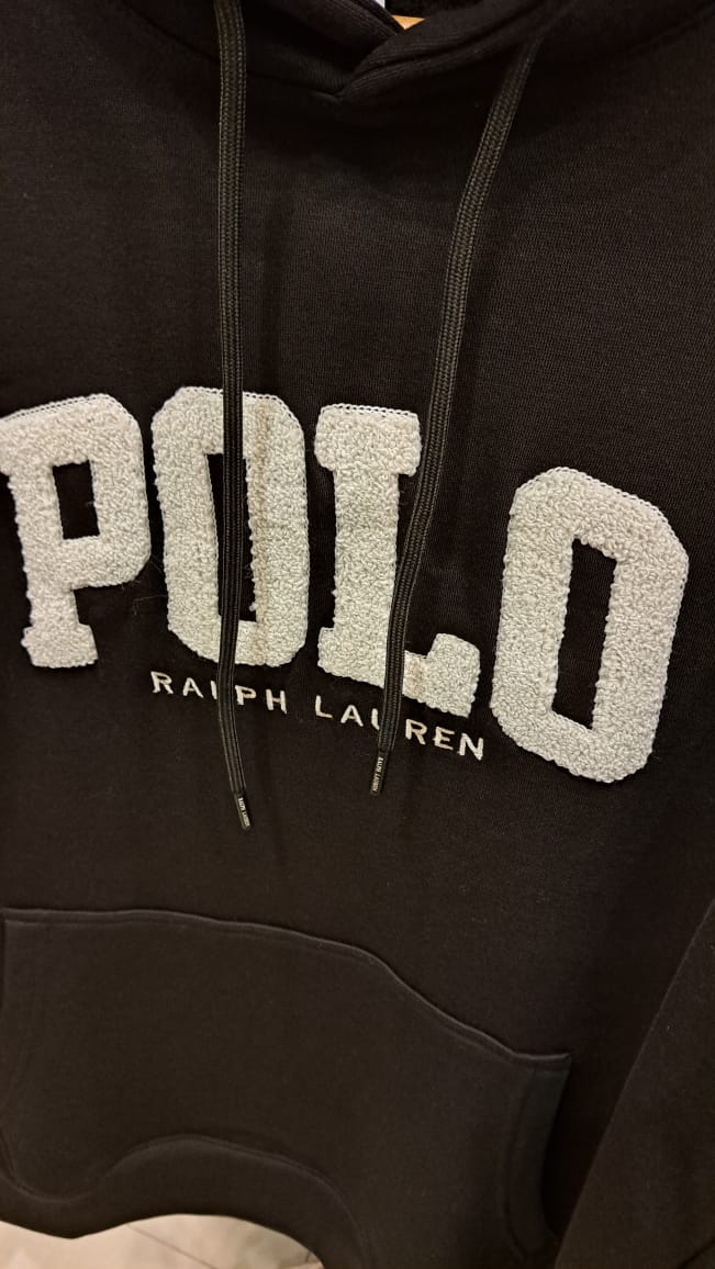 RALPH LAUREN APPLIQUE LOGO HOODIES