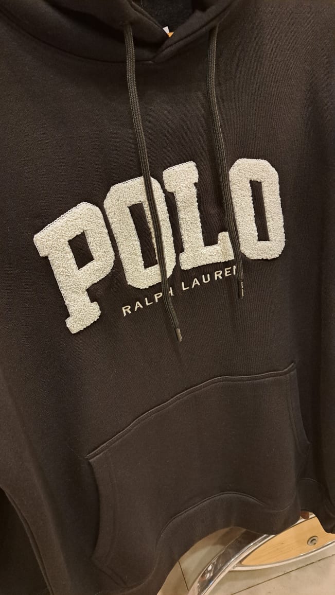 RALPH LAUREN APPLIQUE LOGO HOODIES