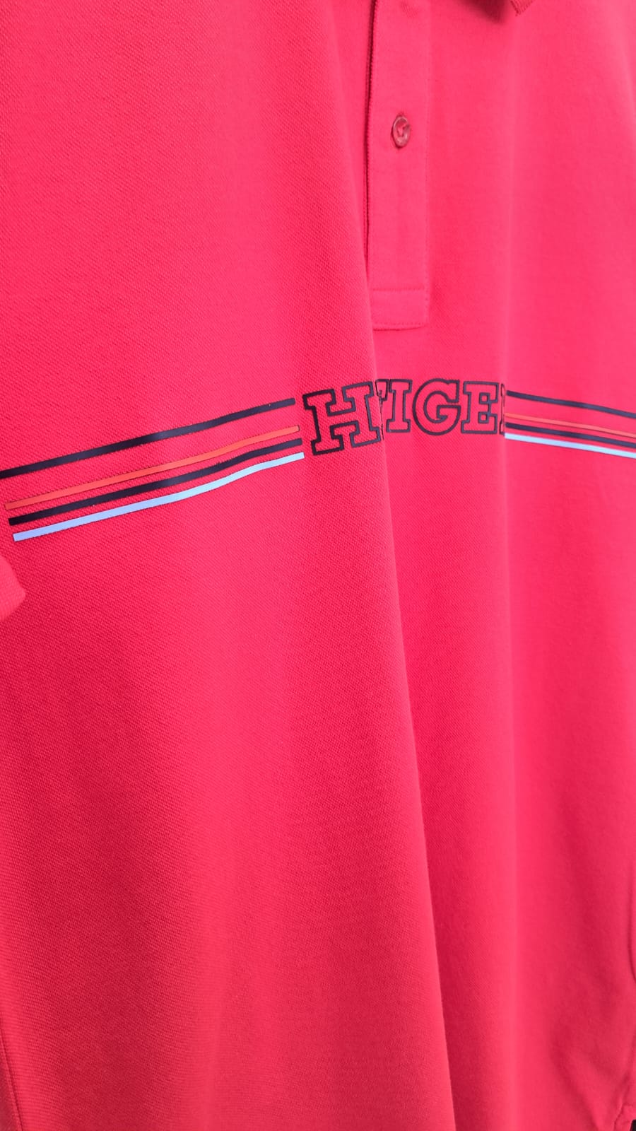 TOMMY Printed LOGO POLO