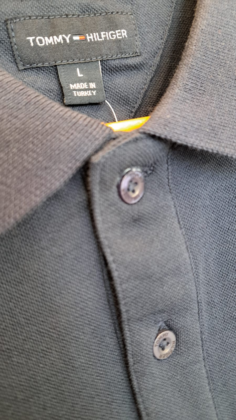 TOMMY EMBROIDERED LOGO POLO