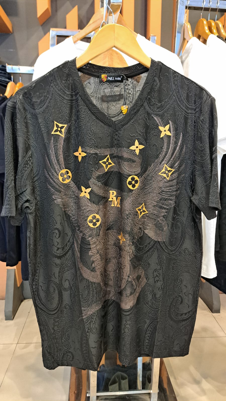 PULL MAN EGALE JACQUARD TEE