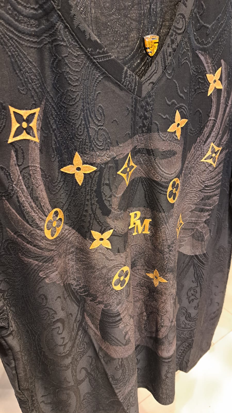 PULL MAN EGALE JACQUARD TEE