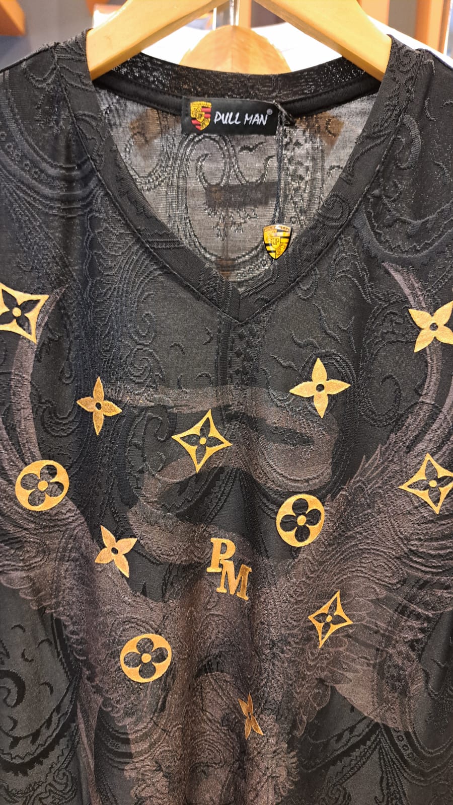 PULL MAN EGALE JACQUARD TEE